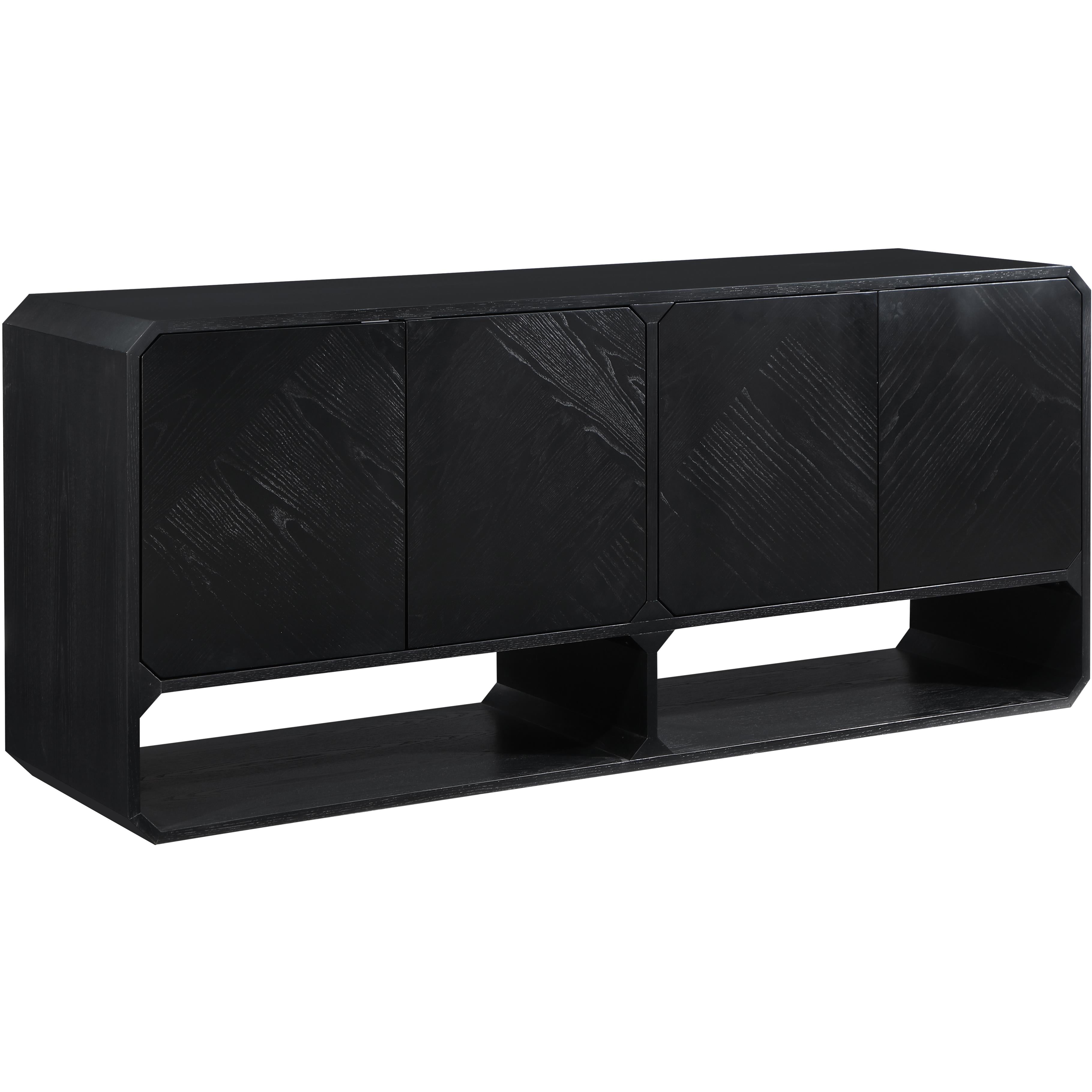 Meridian Parker Black Sideboard/Buffet