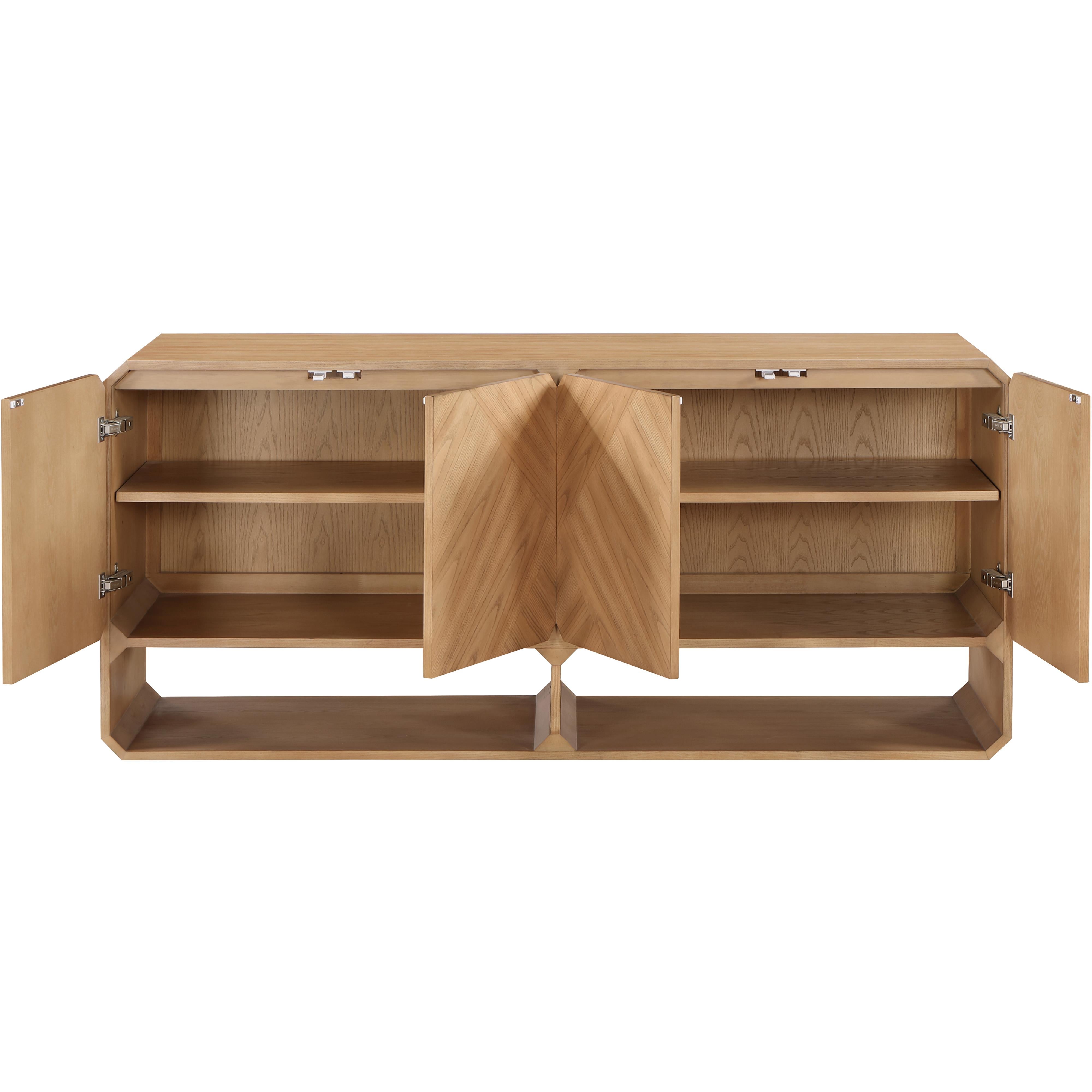 Meridian Parker Natural Sideboard/Buffet