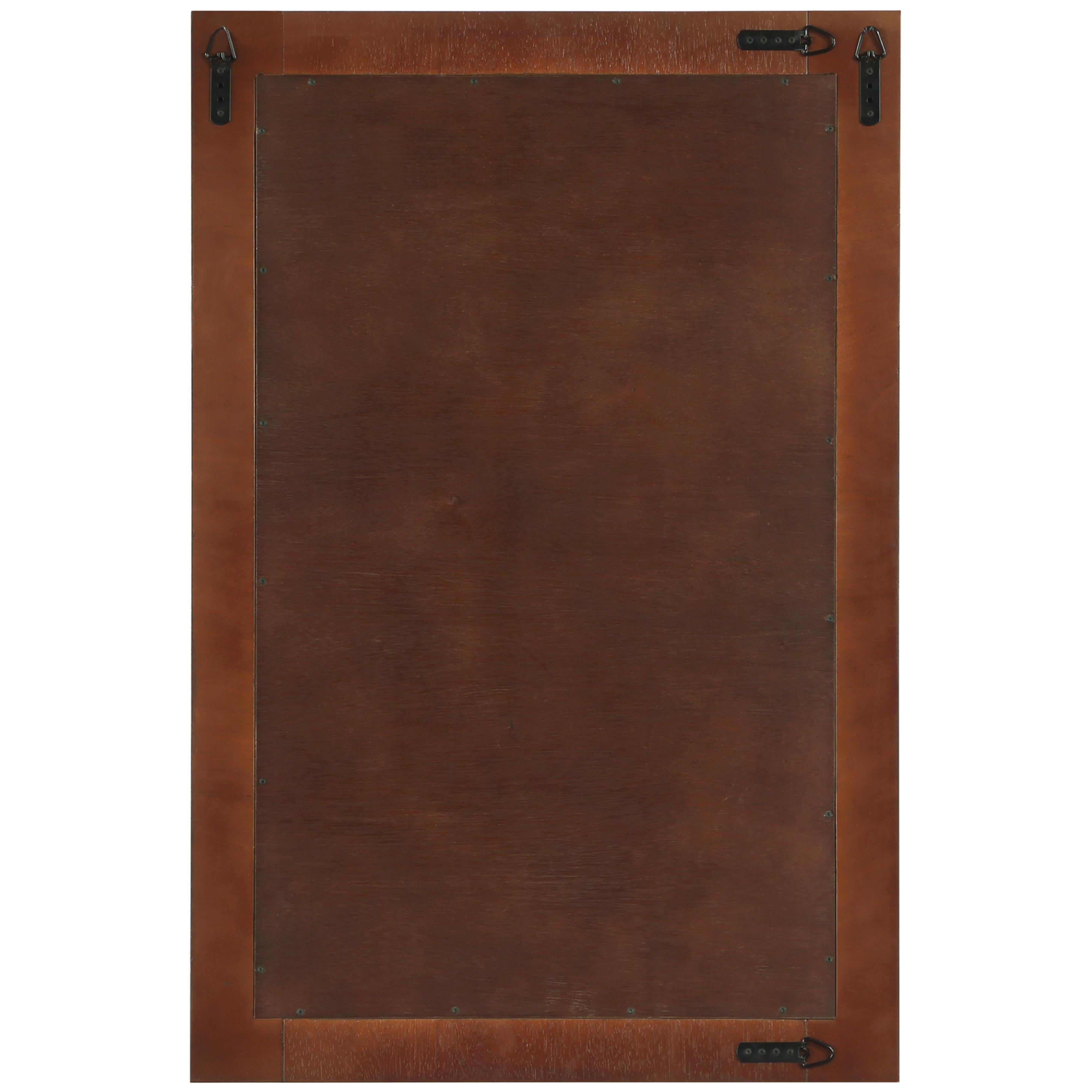 Meridian Monad Walnut Mirror