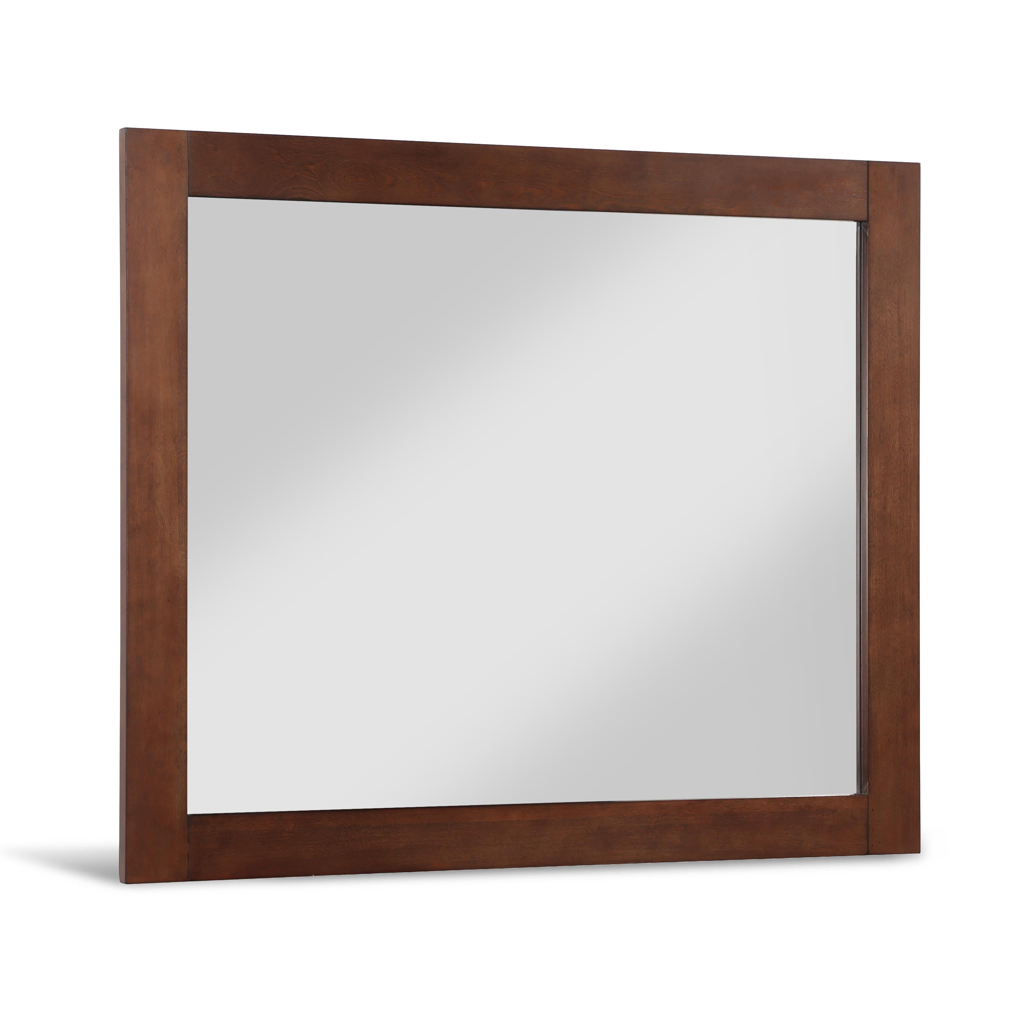 Meridian Monad Walnut Mirror