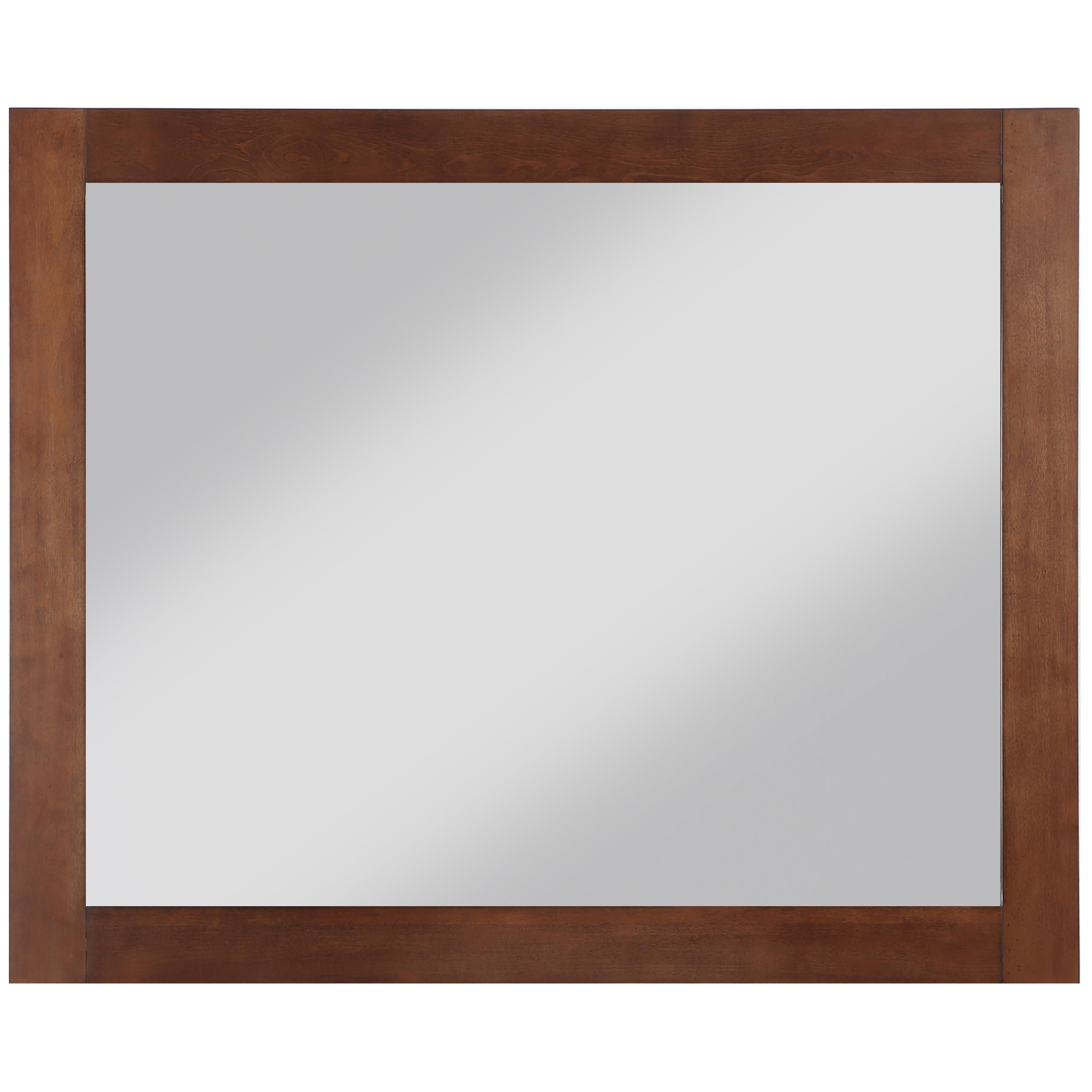 Meridian Monad Walnut Mirror