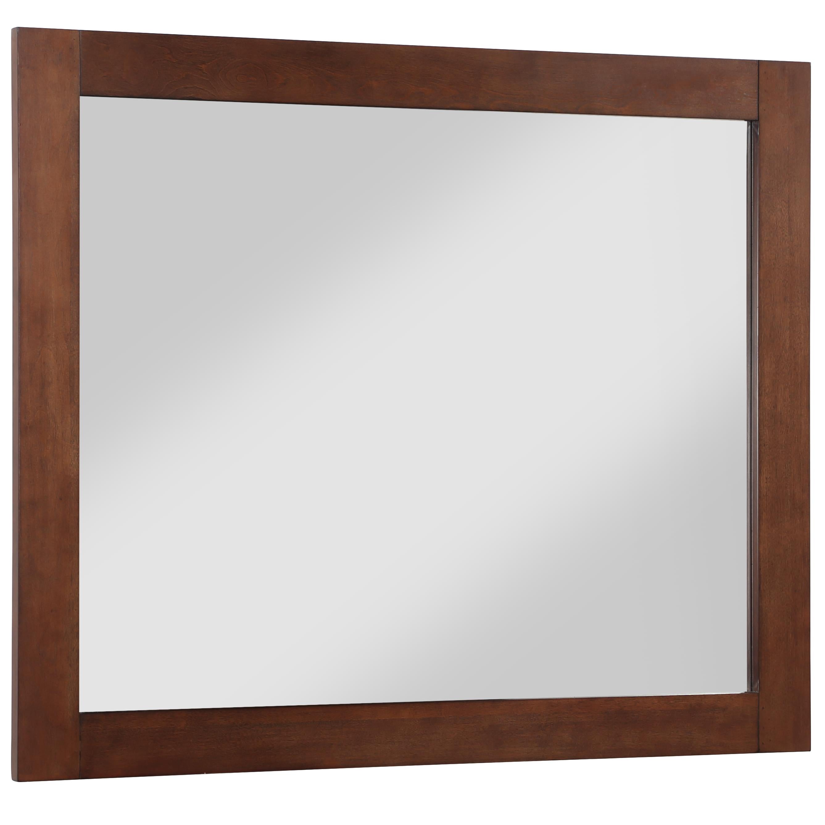 Meridian Monad Walnut Mirror