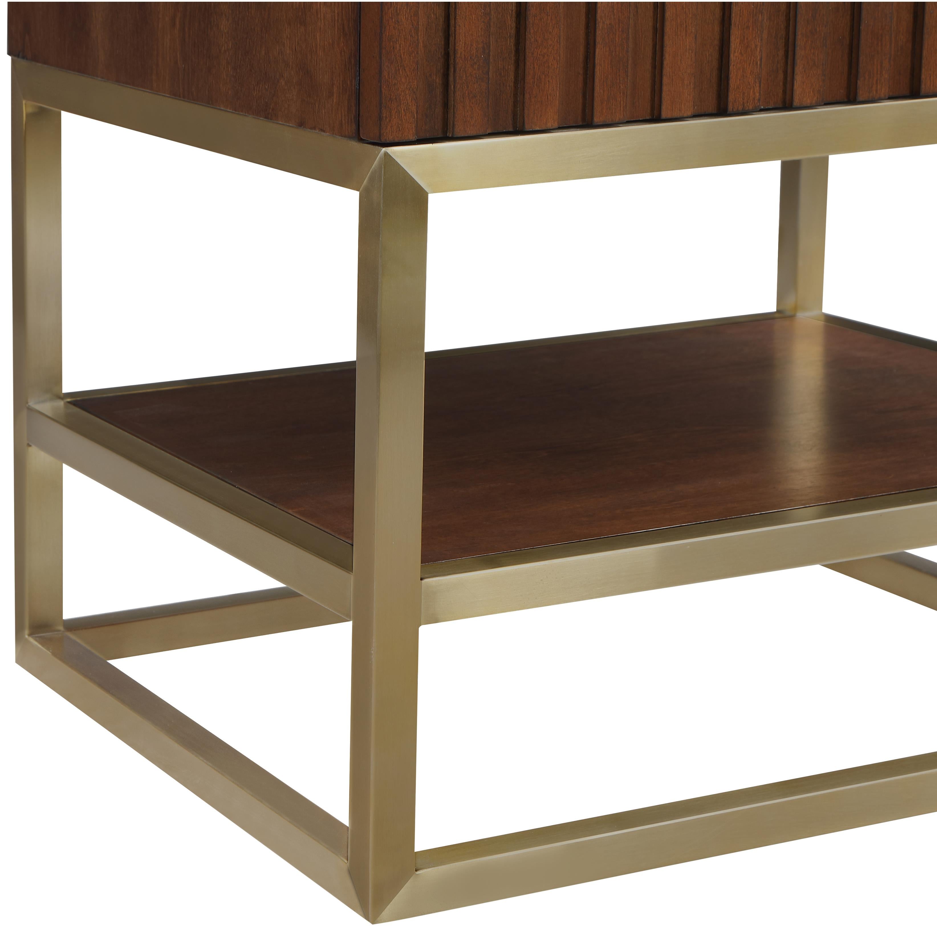 Meridian Monad Walnut Bathroom Vanity