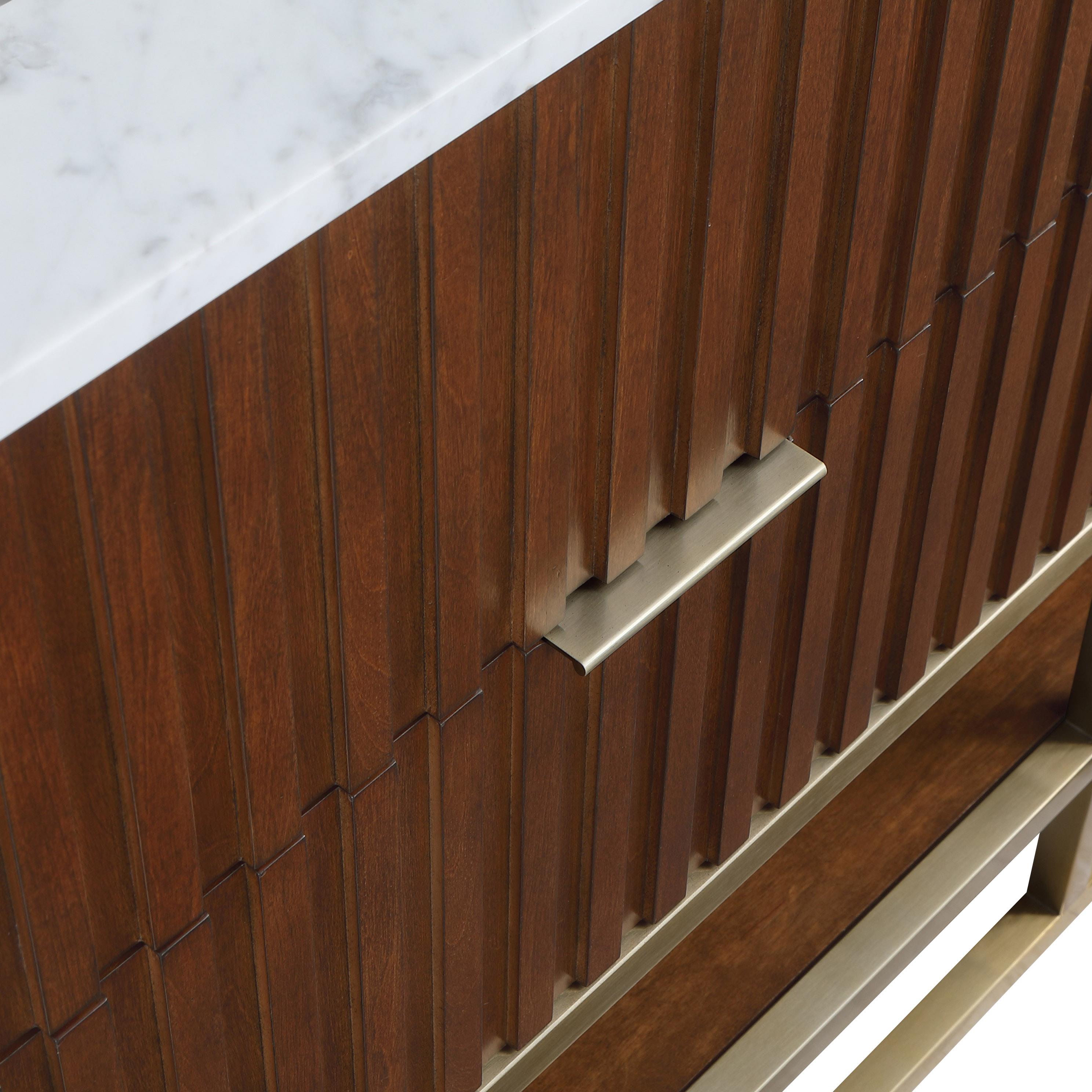 Meridian Monad Walnut Bathroom Vanity