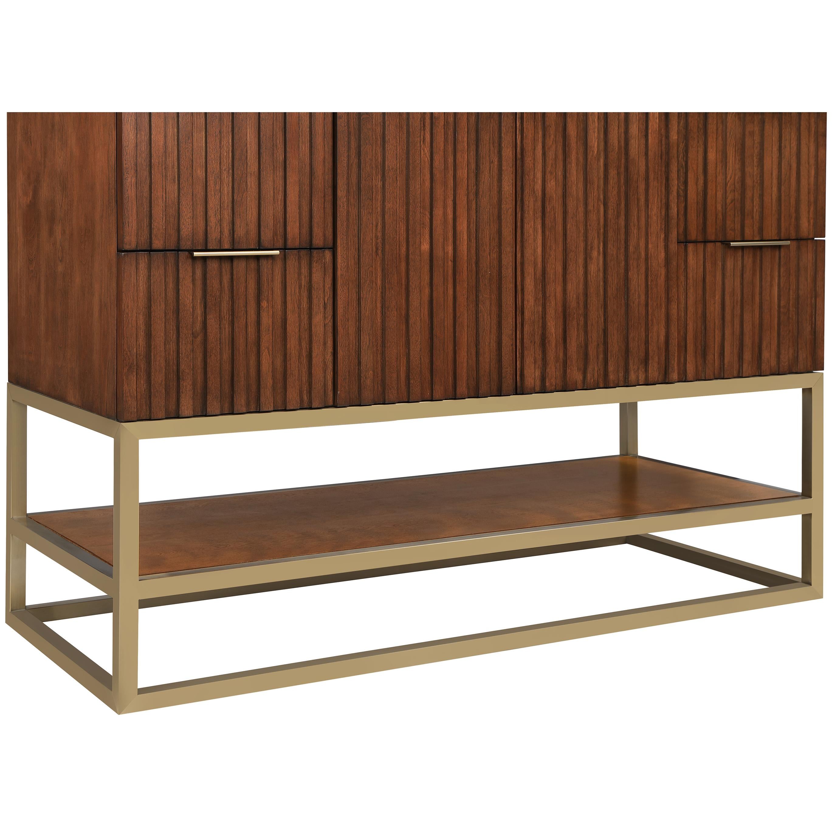 Meridian Monad Walnut Bathroom Vanity