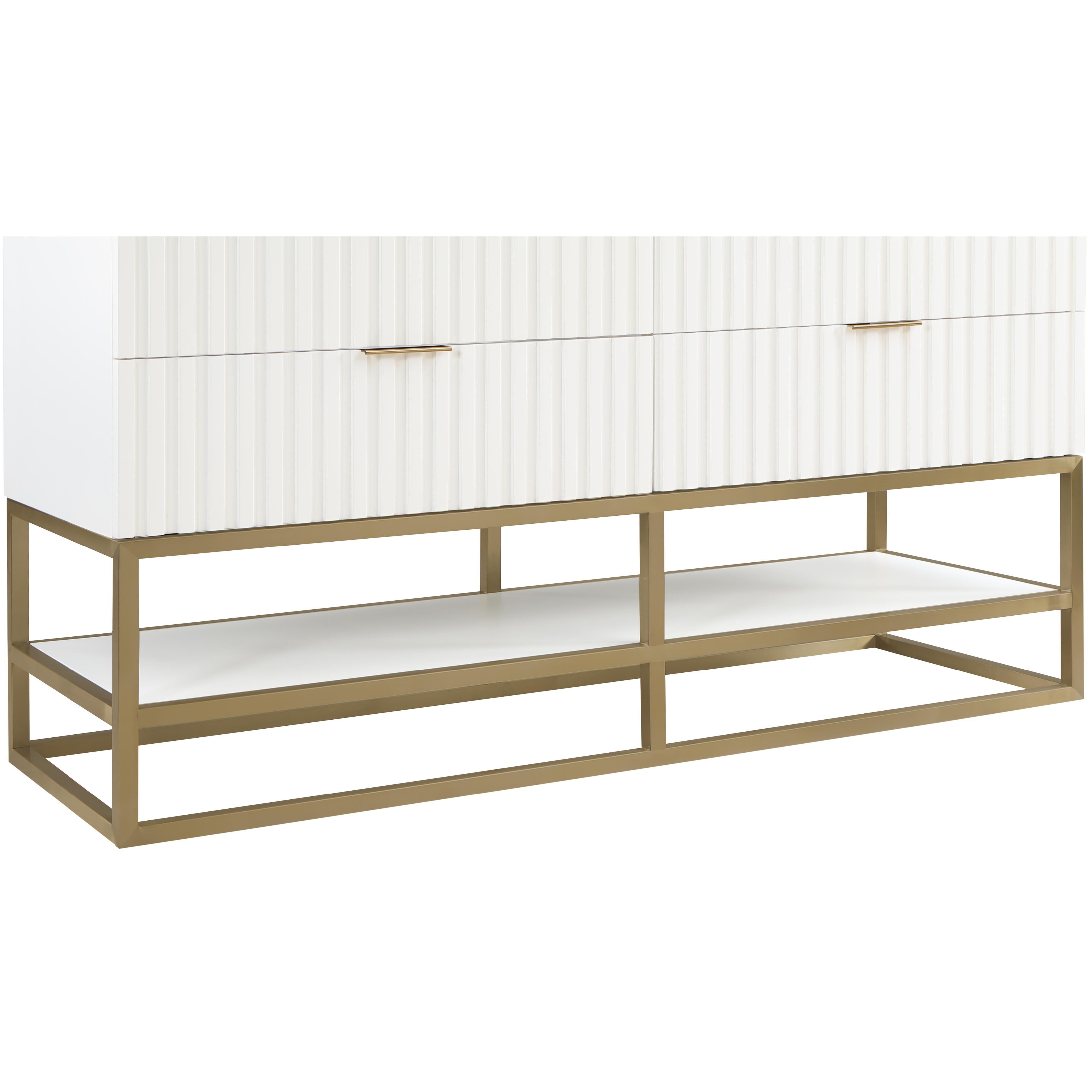 Meridian Monad White Bathroom Vanity