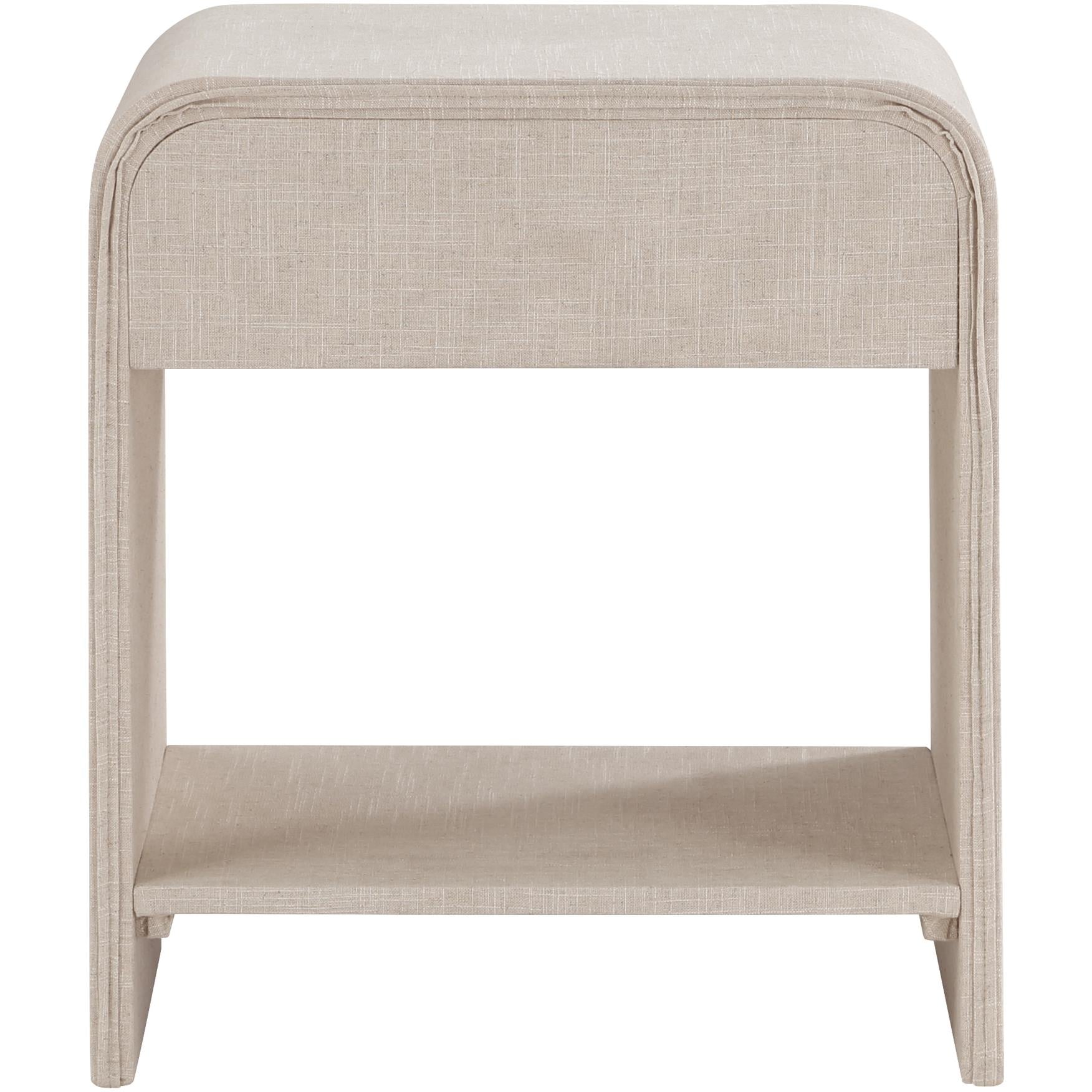 Meridian Medley Cream Night Stand / Side Table