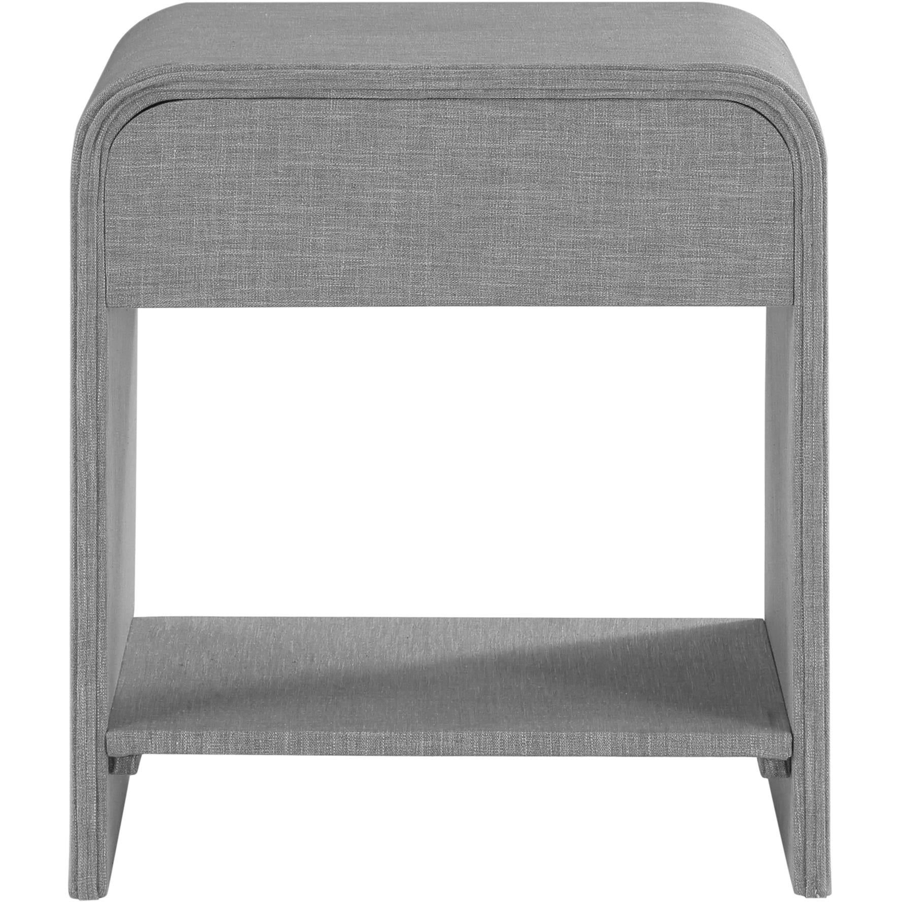 Meridian Medley Grey Night Stand / Side Table