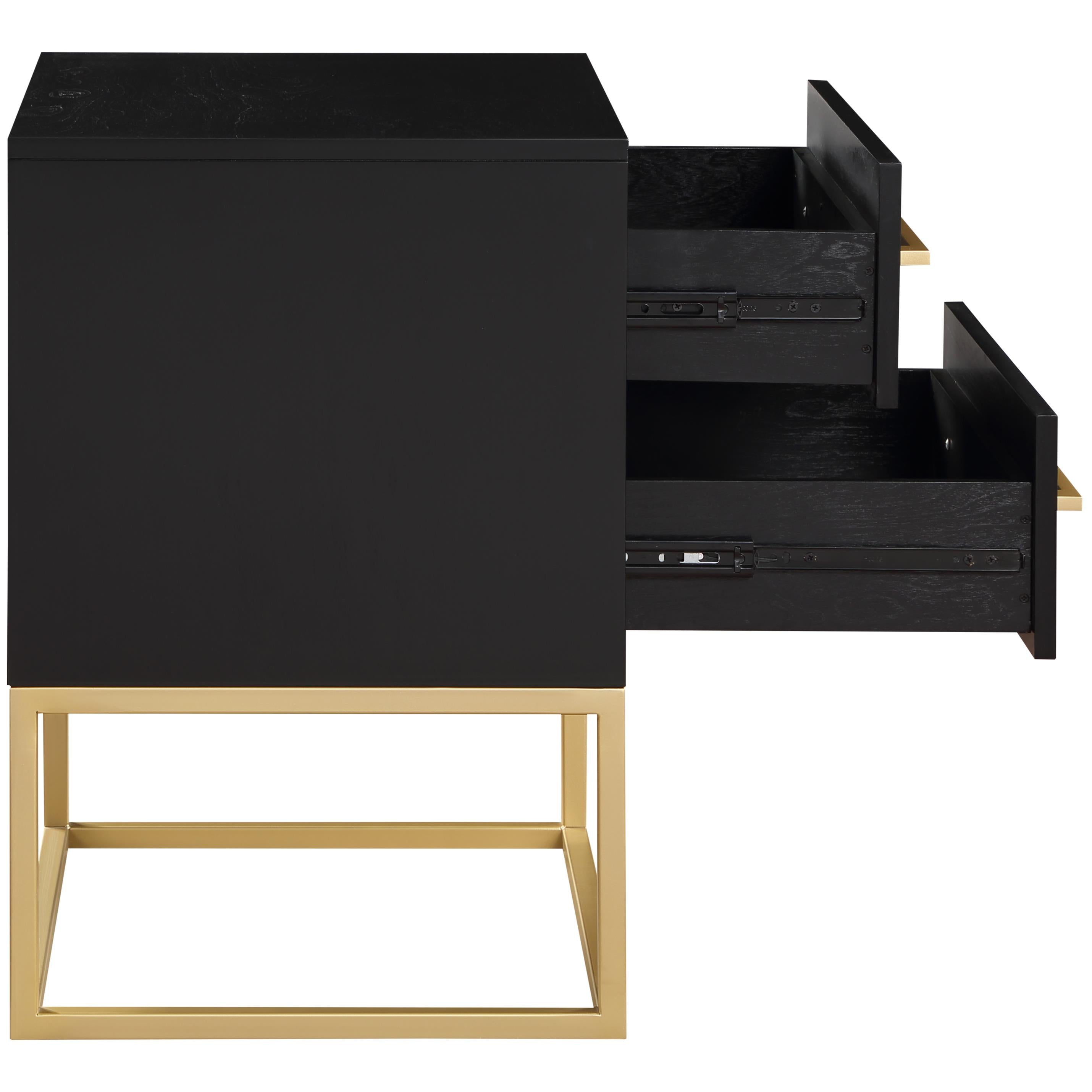 Meridian Maxine Black Night Stand