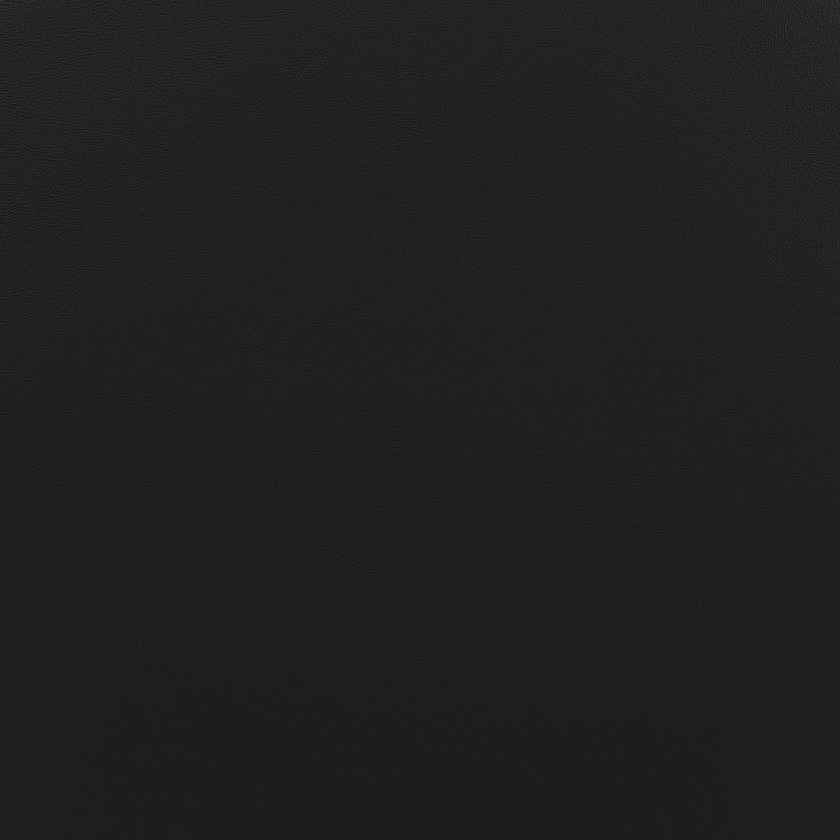 Meridian Beacon Black Vegan Leather and Boucle Fabric Dining Chair