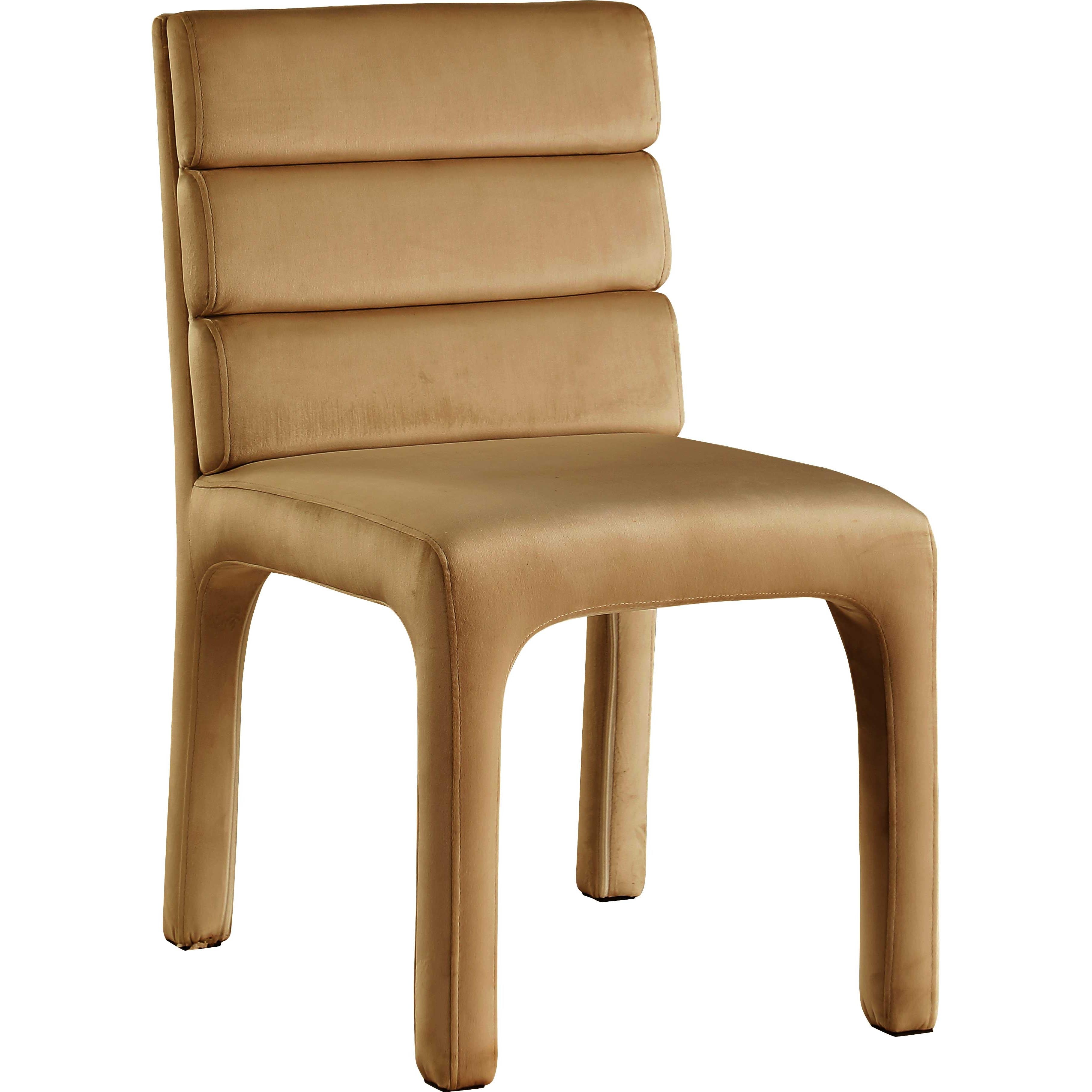 Meridian Kai Saddle Velvet Dining Chair