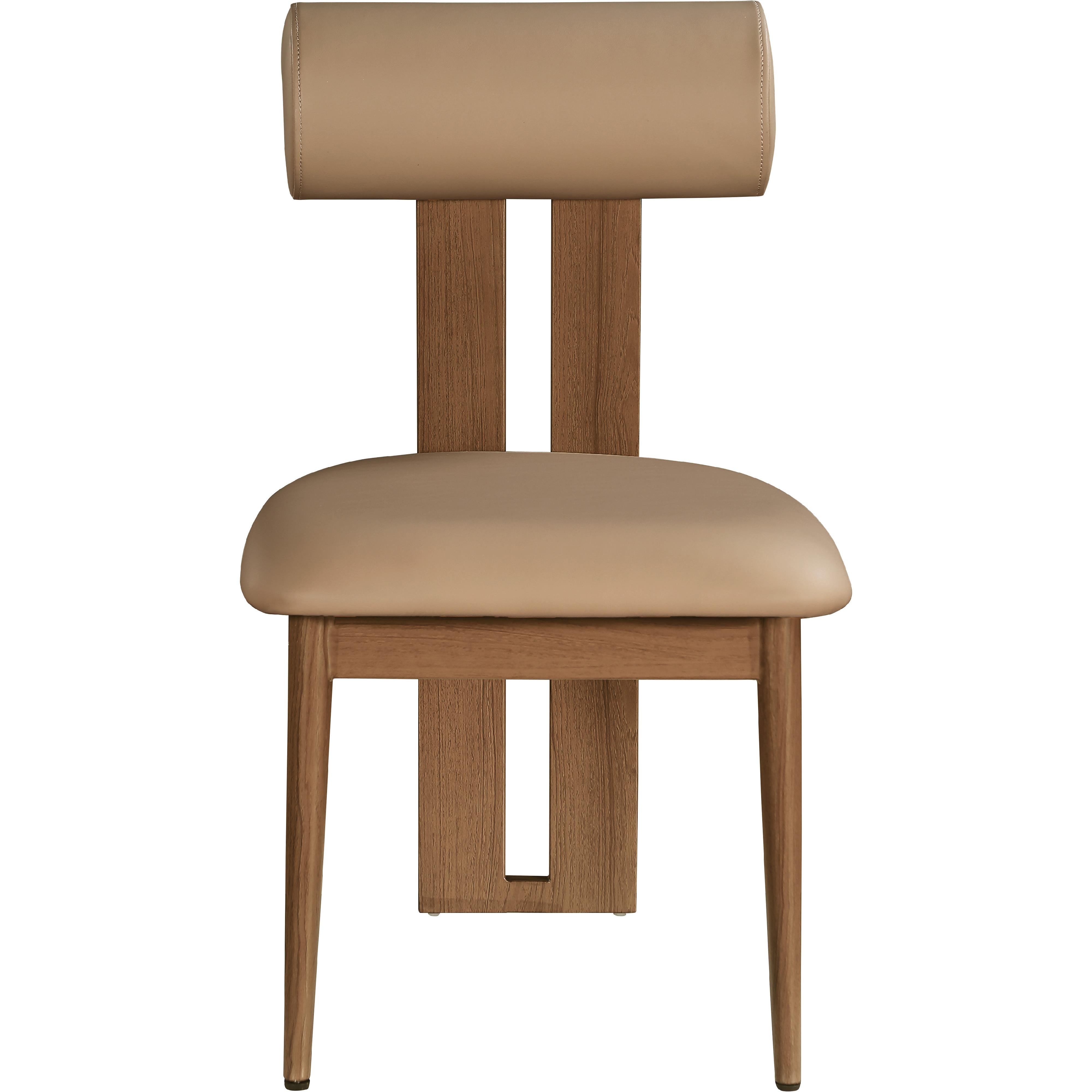 Meridian Dario Tan Vegan Leather Dining Chair