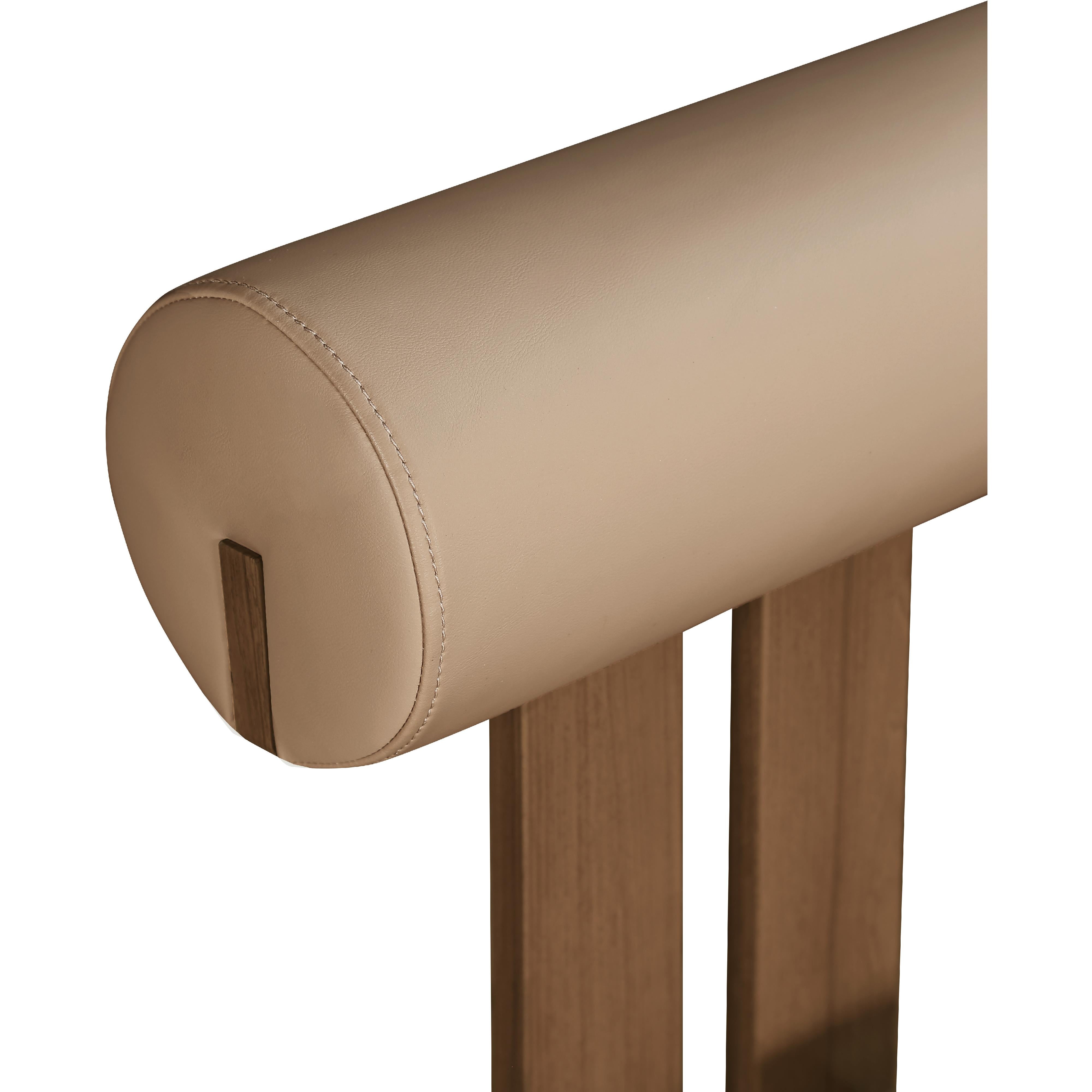 Meridian Dario Tan Vegan Leather Dining Chair