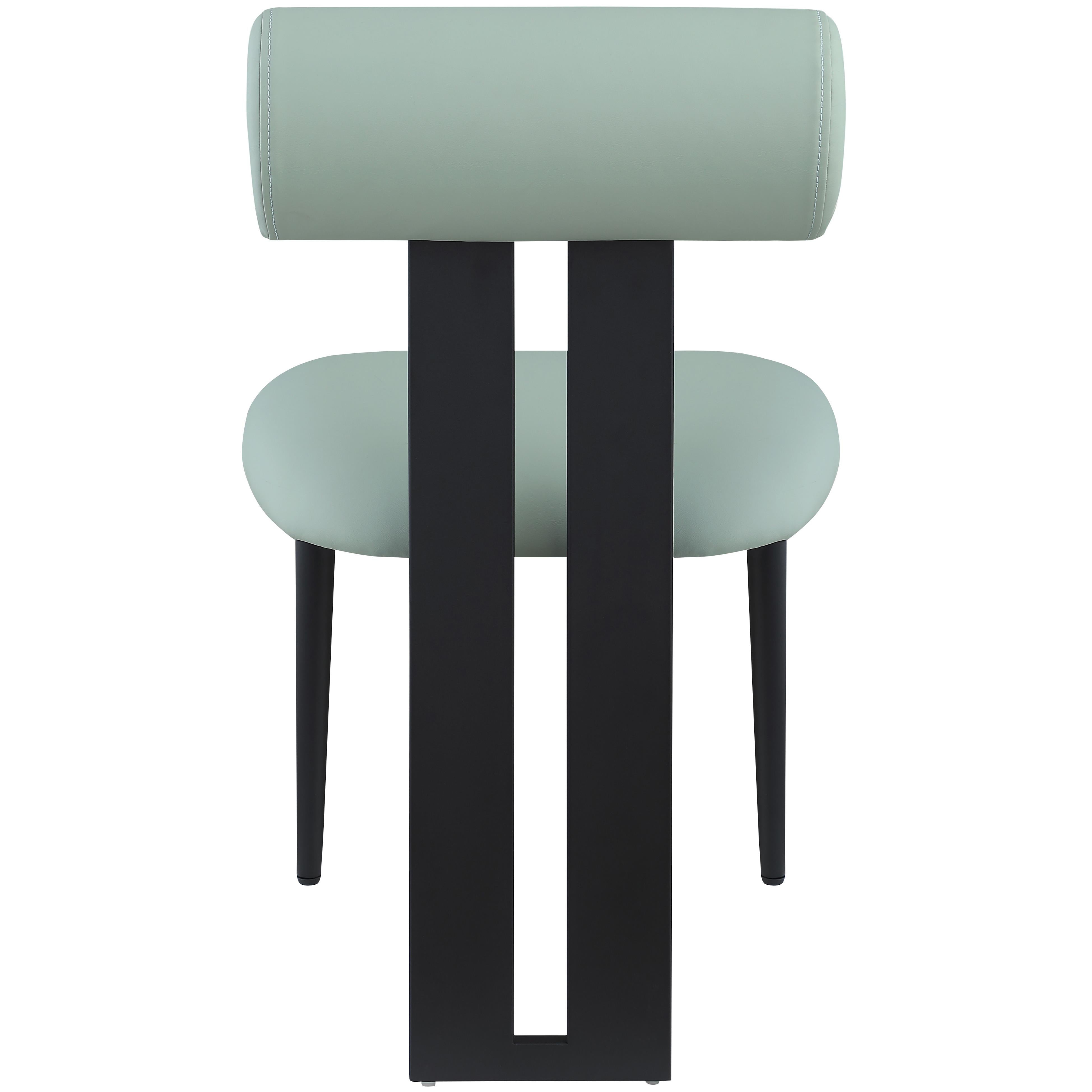 Meridian Dario Mint Vegan Leather Dining Chair