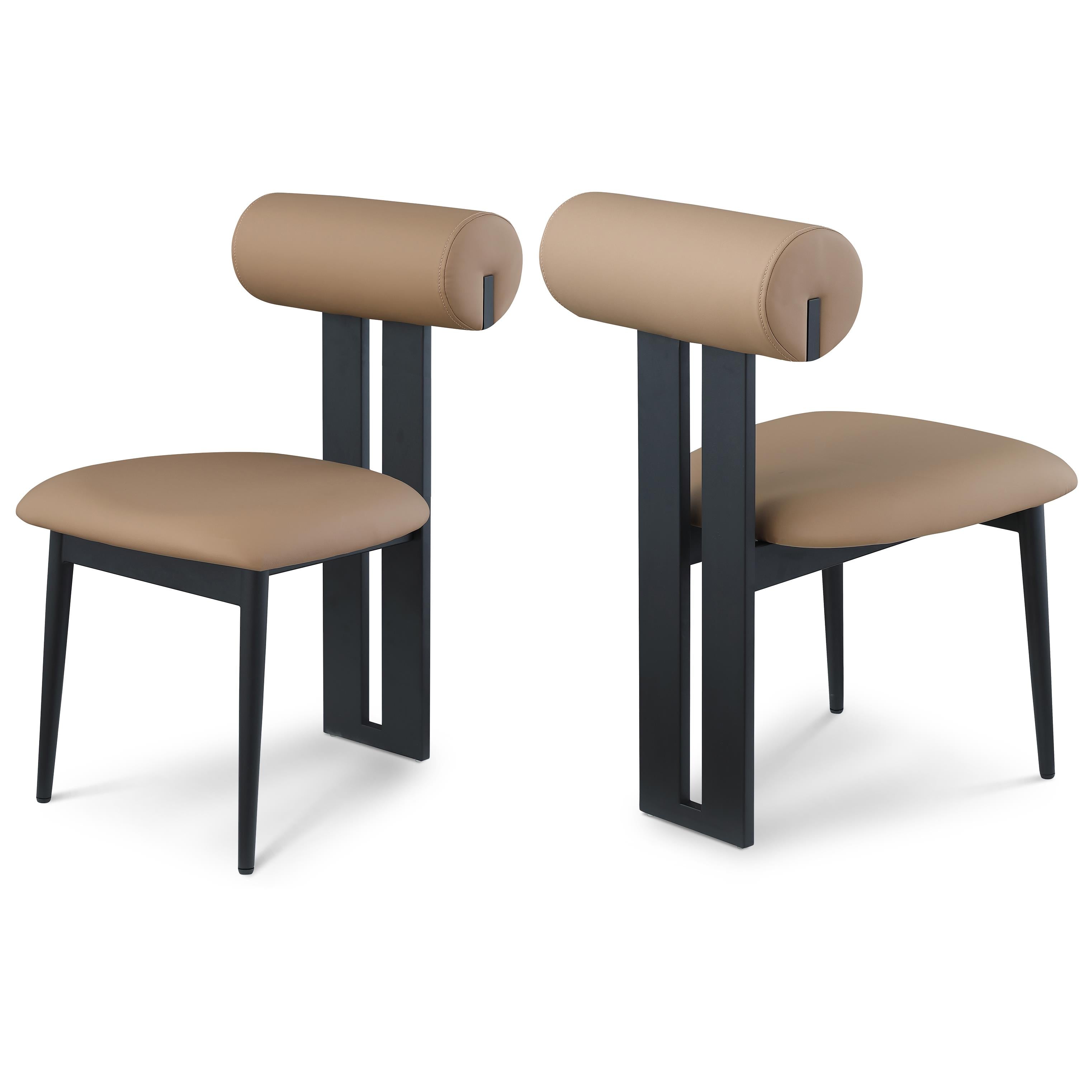 Meridian Dario Tan Vegan Leather Dining Chair