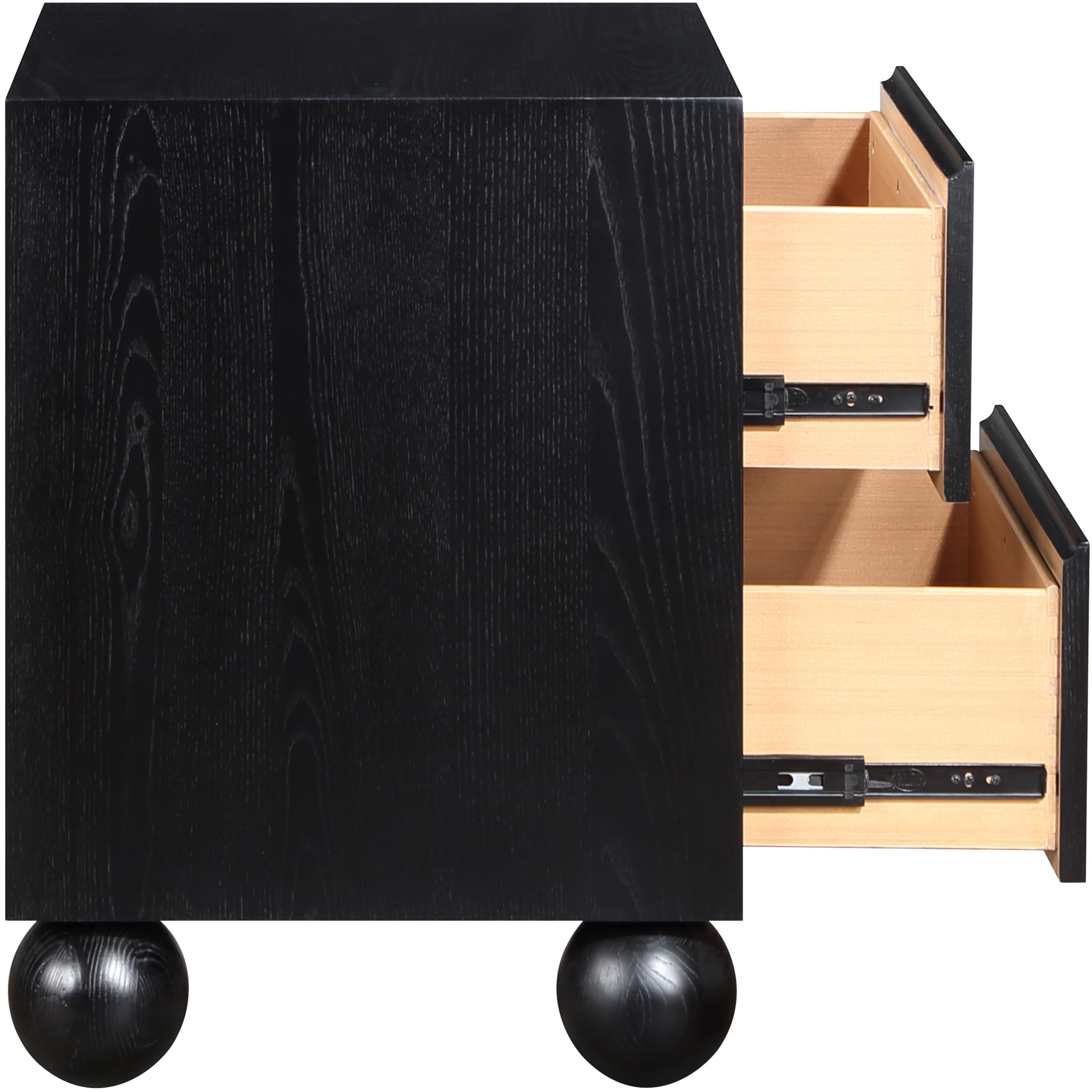 Meridian Kent Black Night Stand