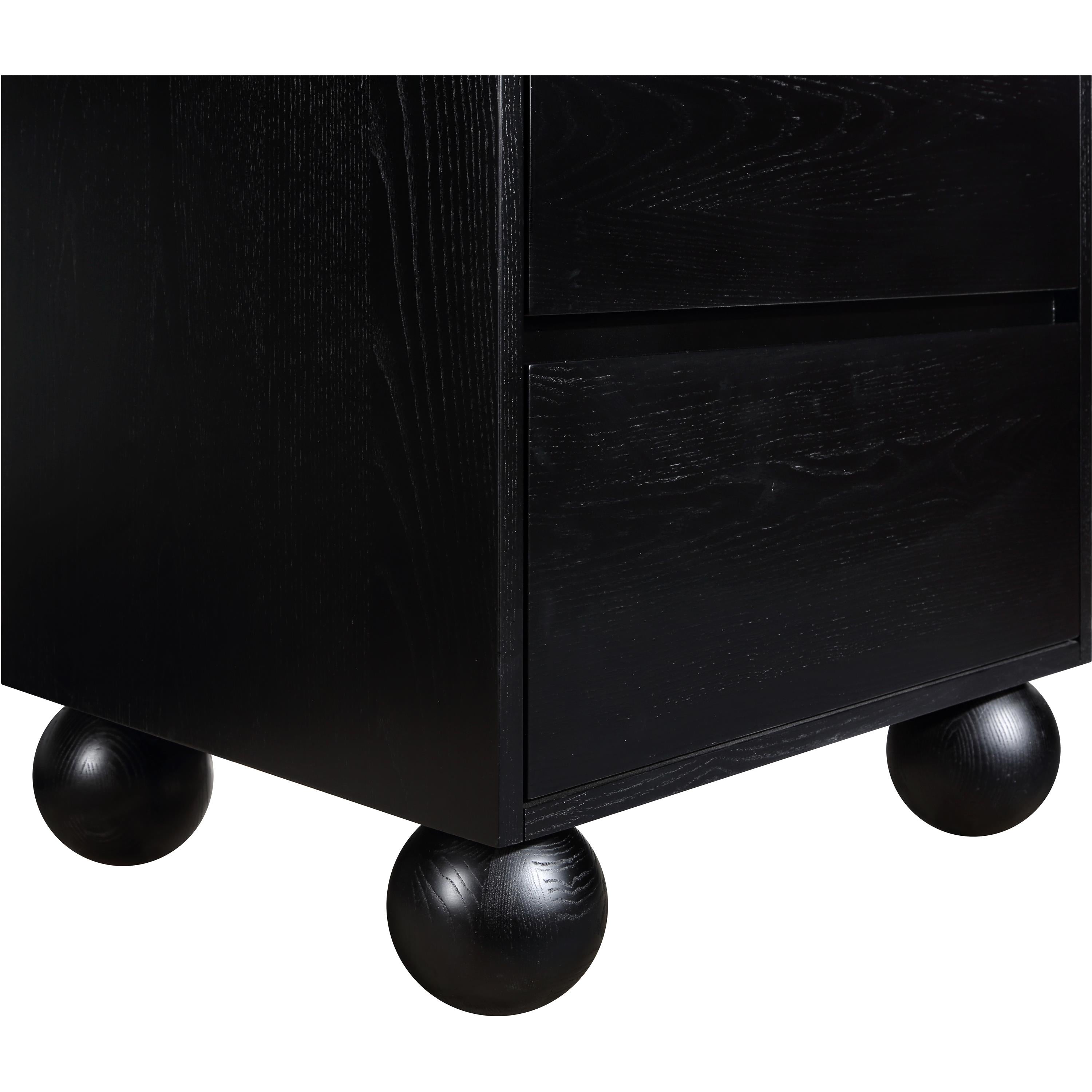 Meridian Kent Black Night Stand
