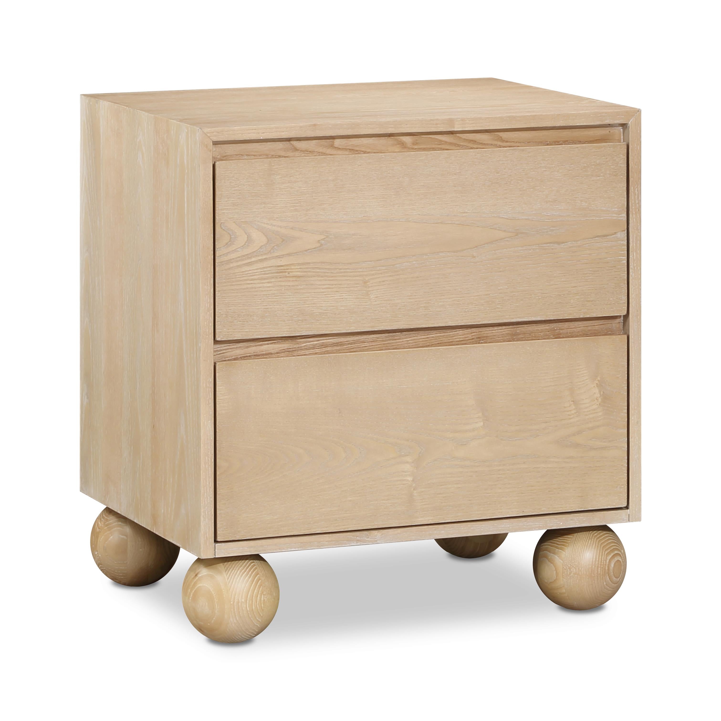 Meridian Kent Natural Night Stand