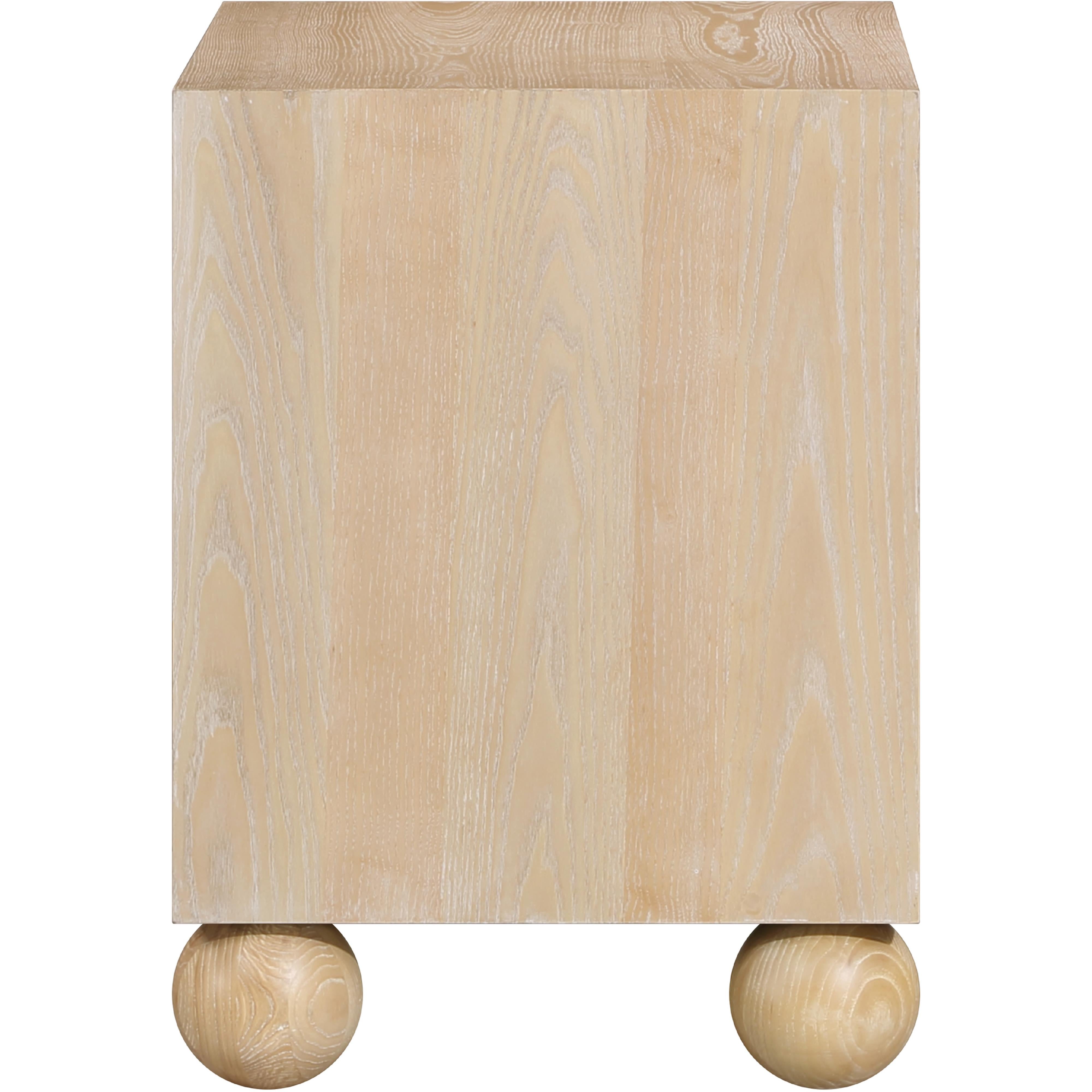 Meridian Kent Natural Night Stand