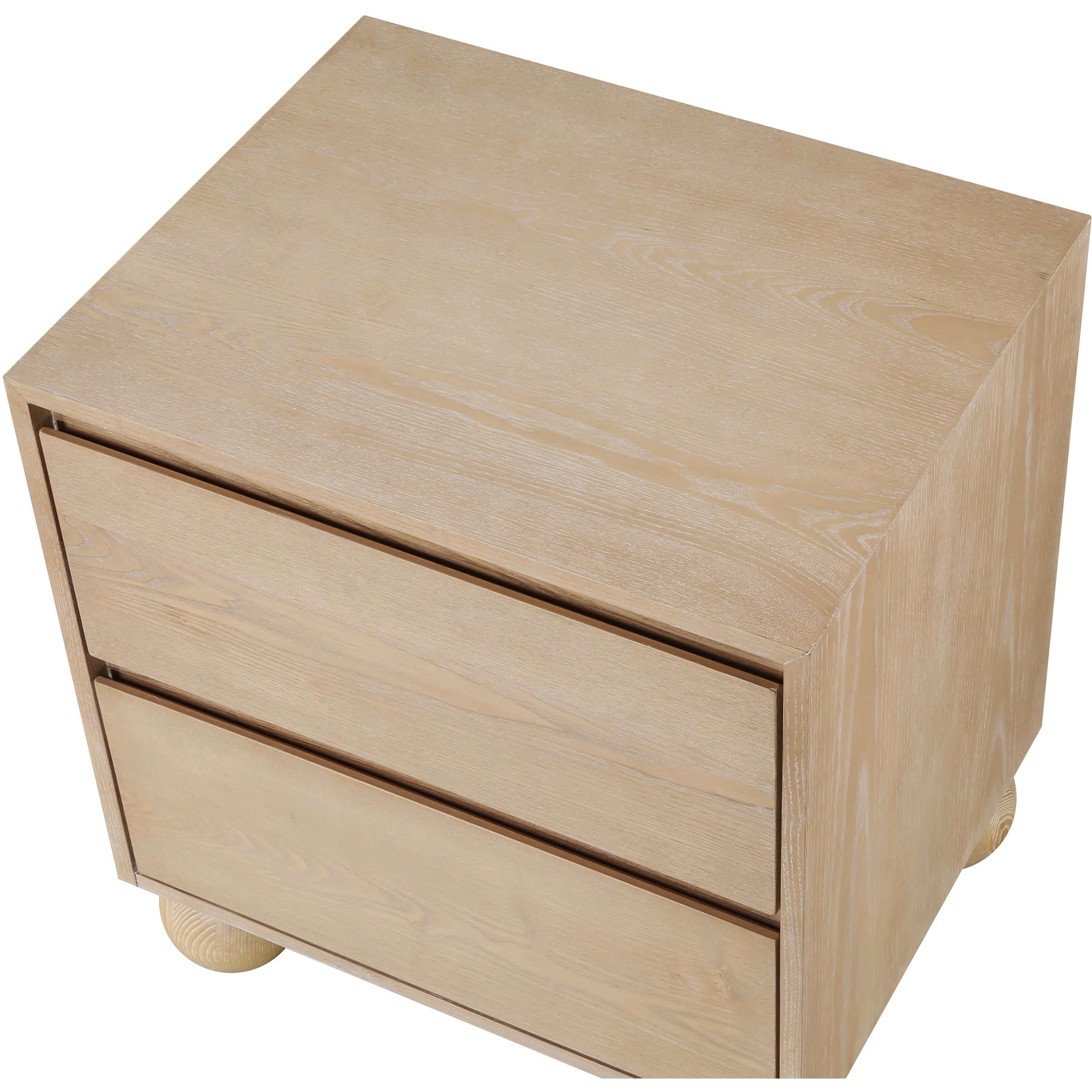 Meridian Kent Natural Night Stand
