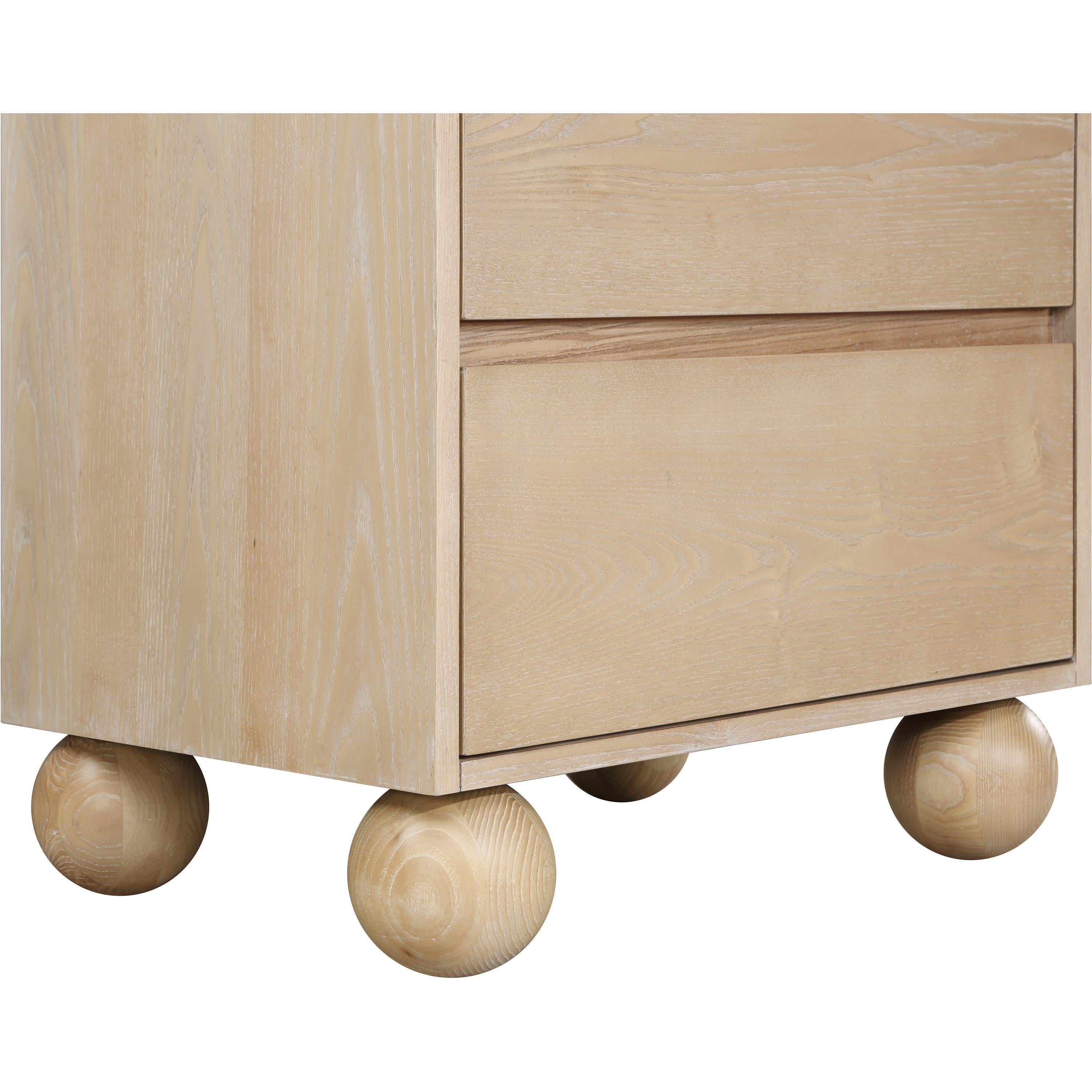 Meridian Kent Natural Night Stand