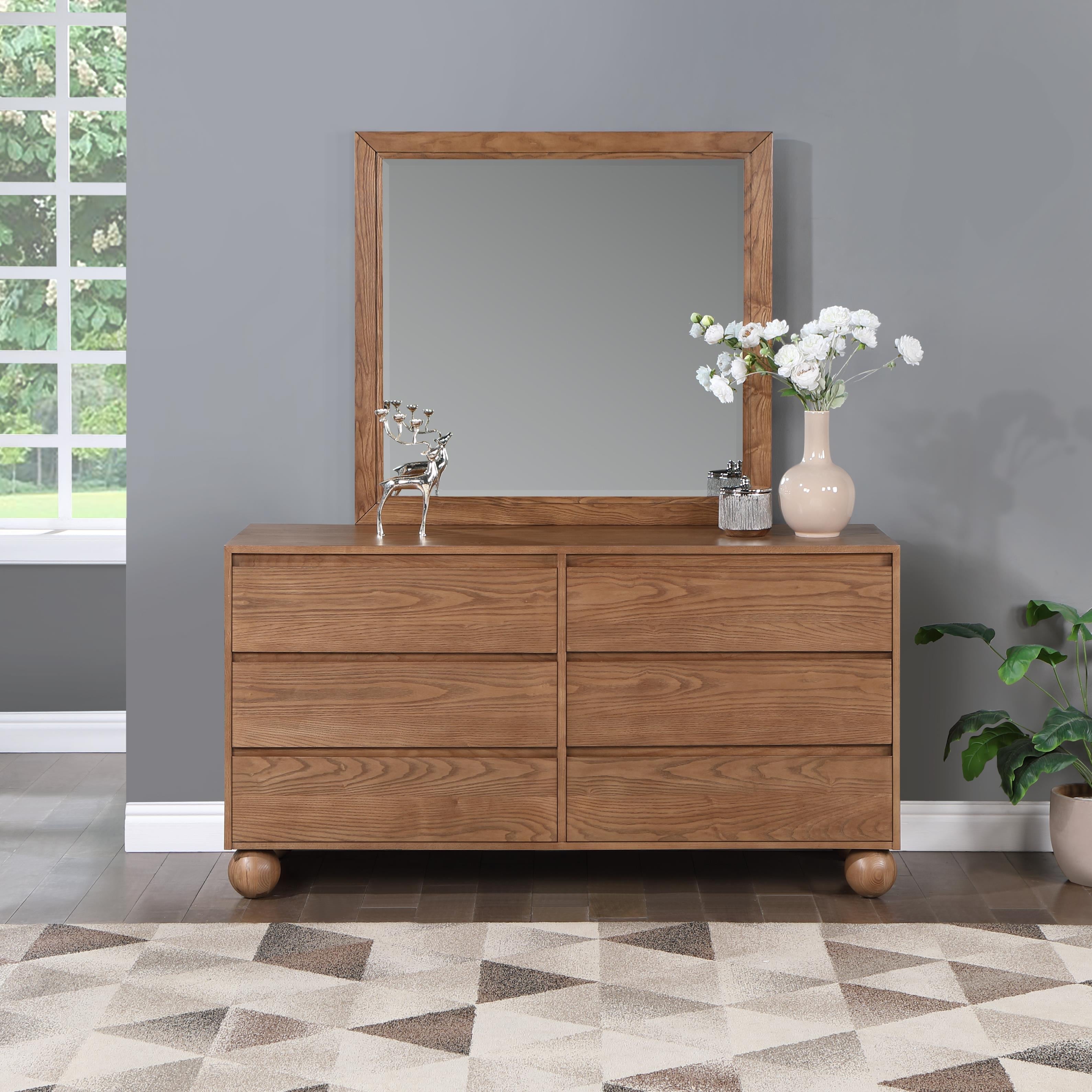 Meridian Kent Walnut Dresser