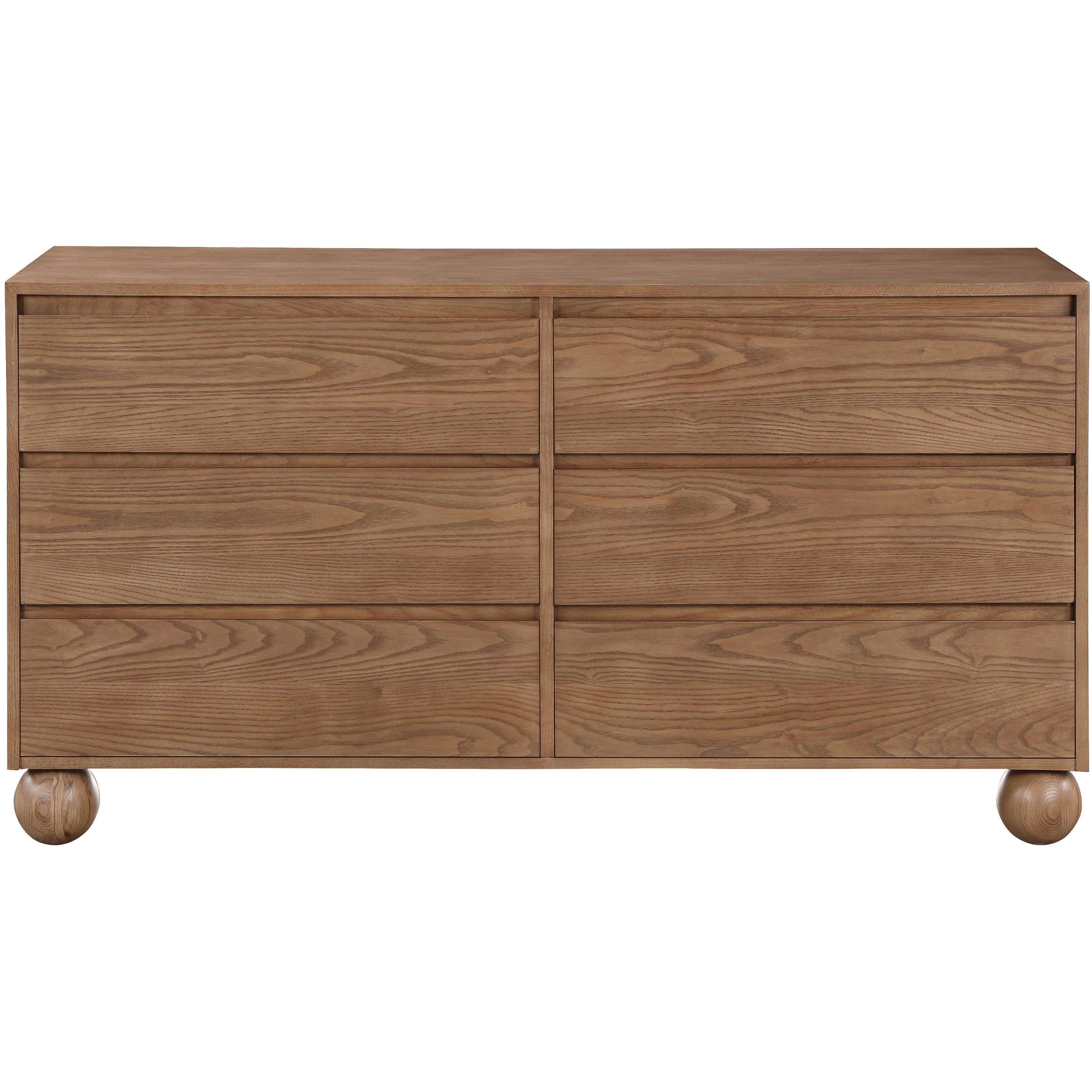 Meridian Kent Walnut Dresser