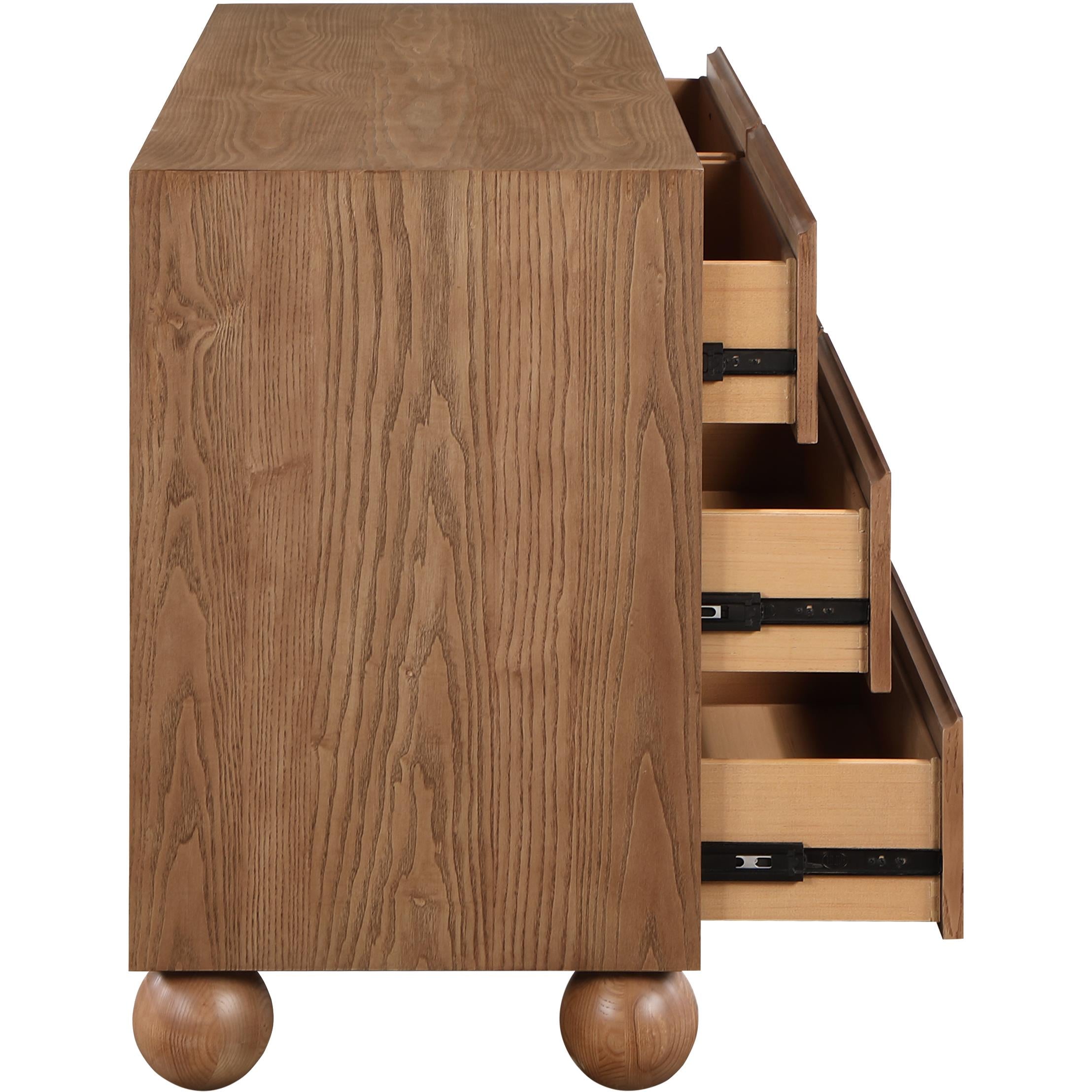 Meridian Kent Walnut Dresser