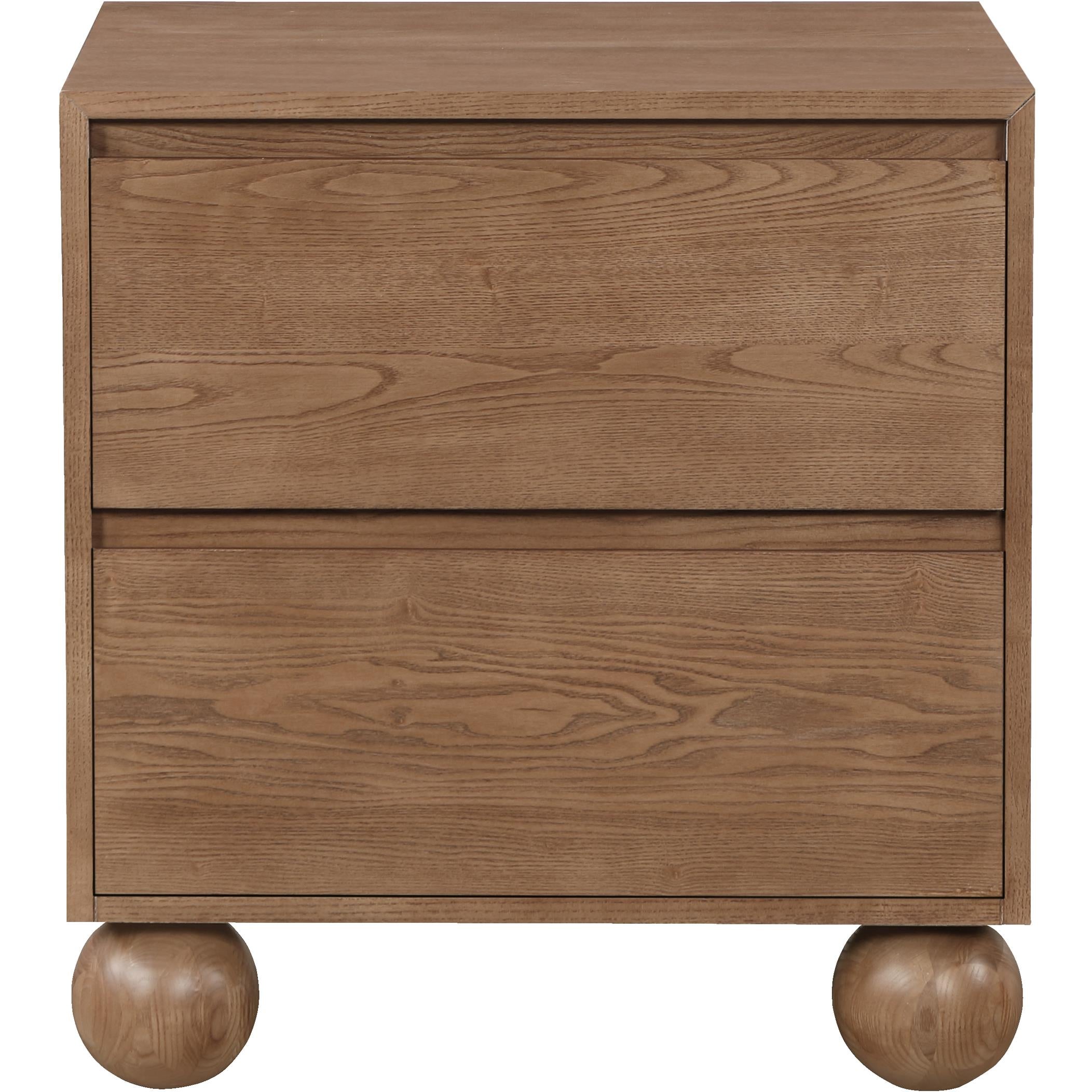 Meridian Kent Walnut Night Stand