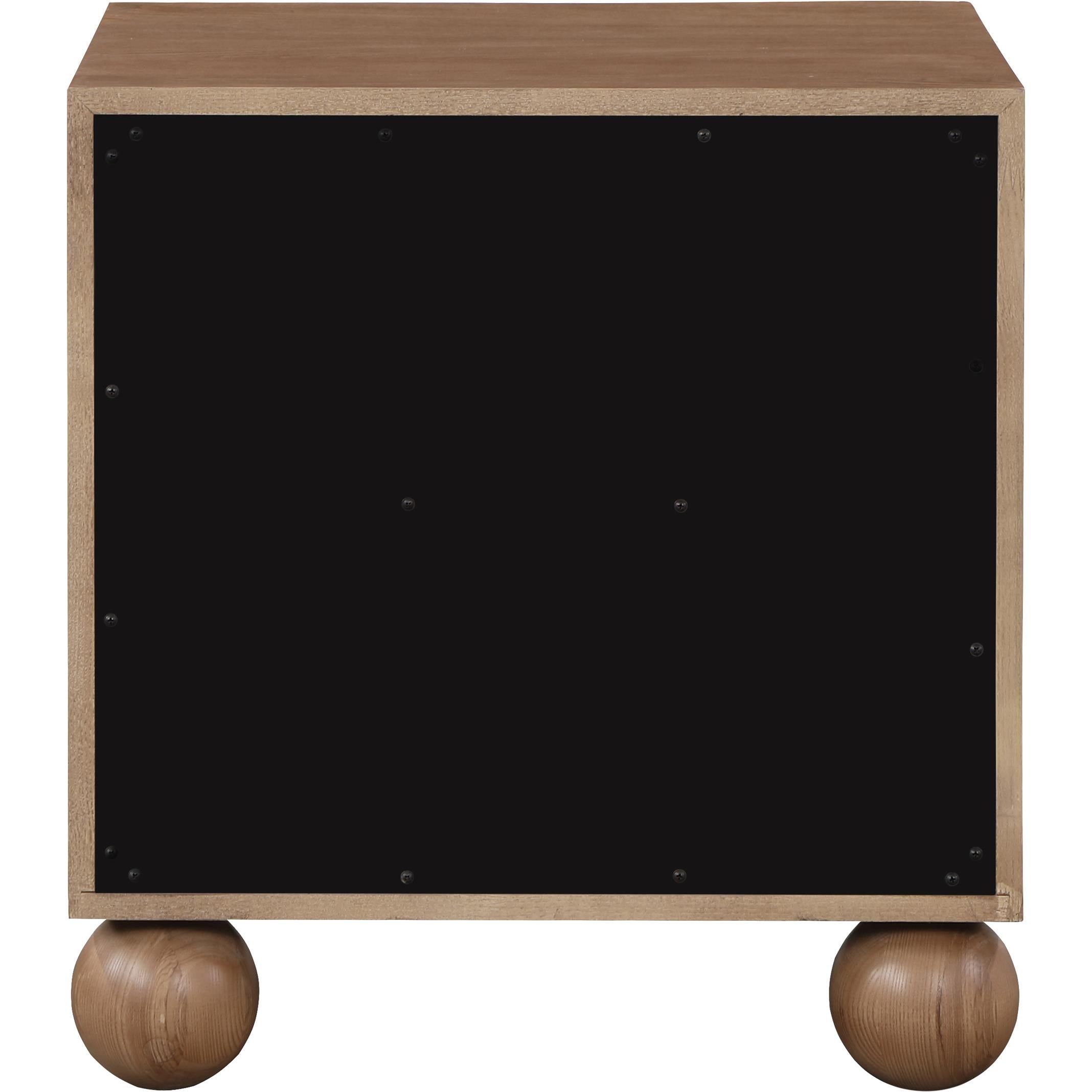 Meridian Kent Walnut Night Stand