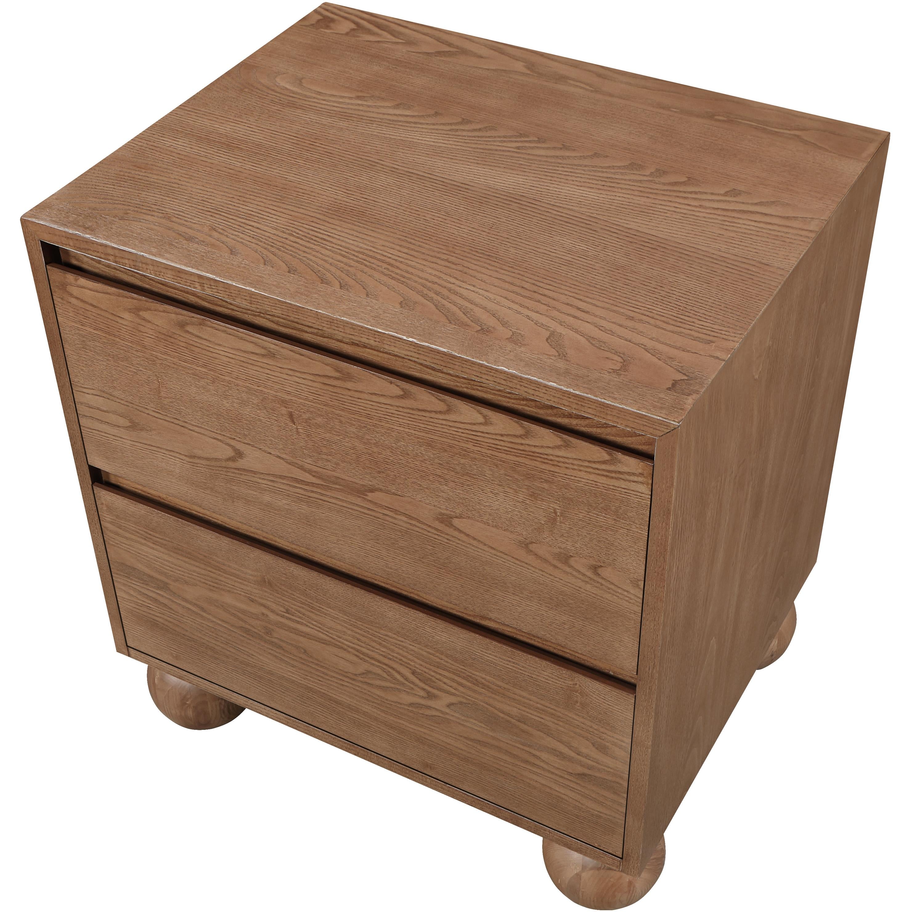 Meridian Kent Walnut Night Stand