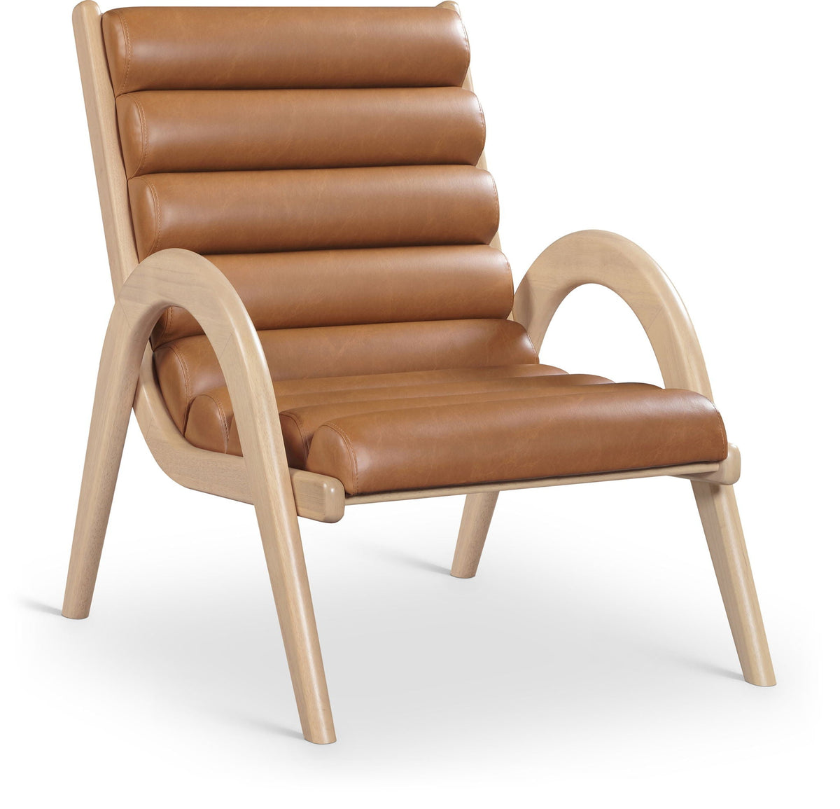 Randal - Accent Chair with Natural Frame