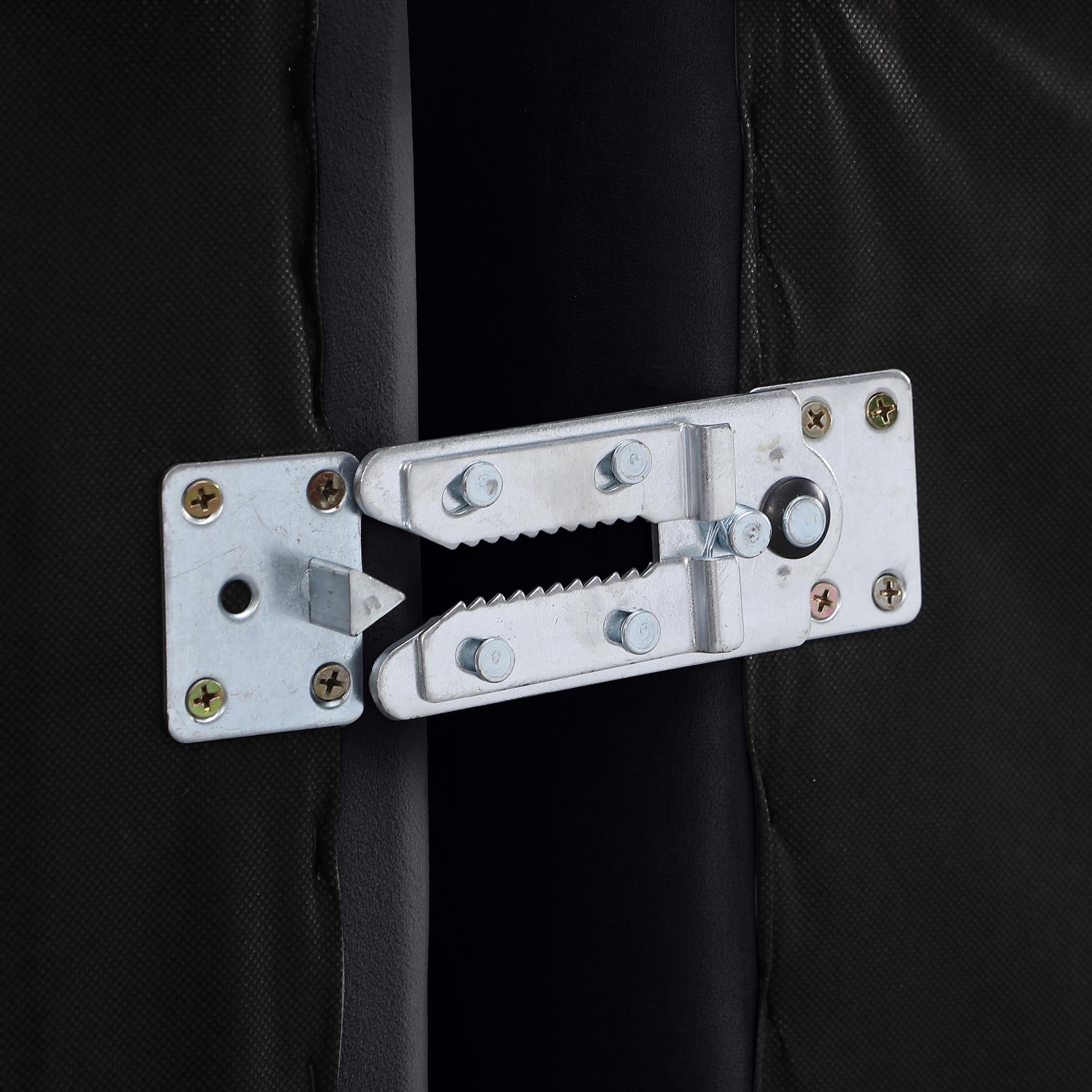 Meridian Indulge Black Velvet Ottoman