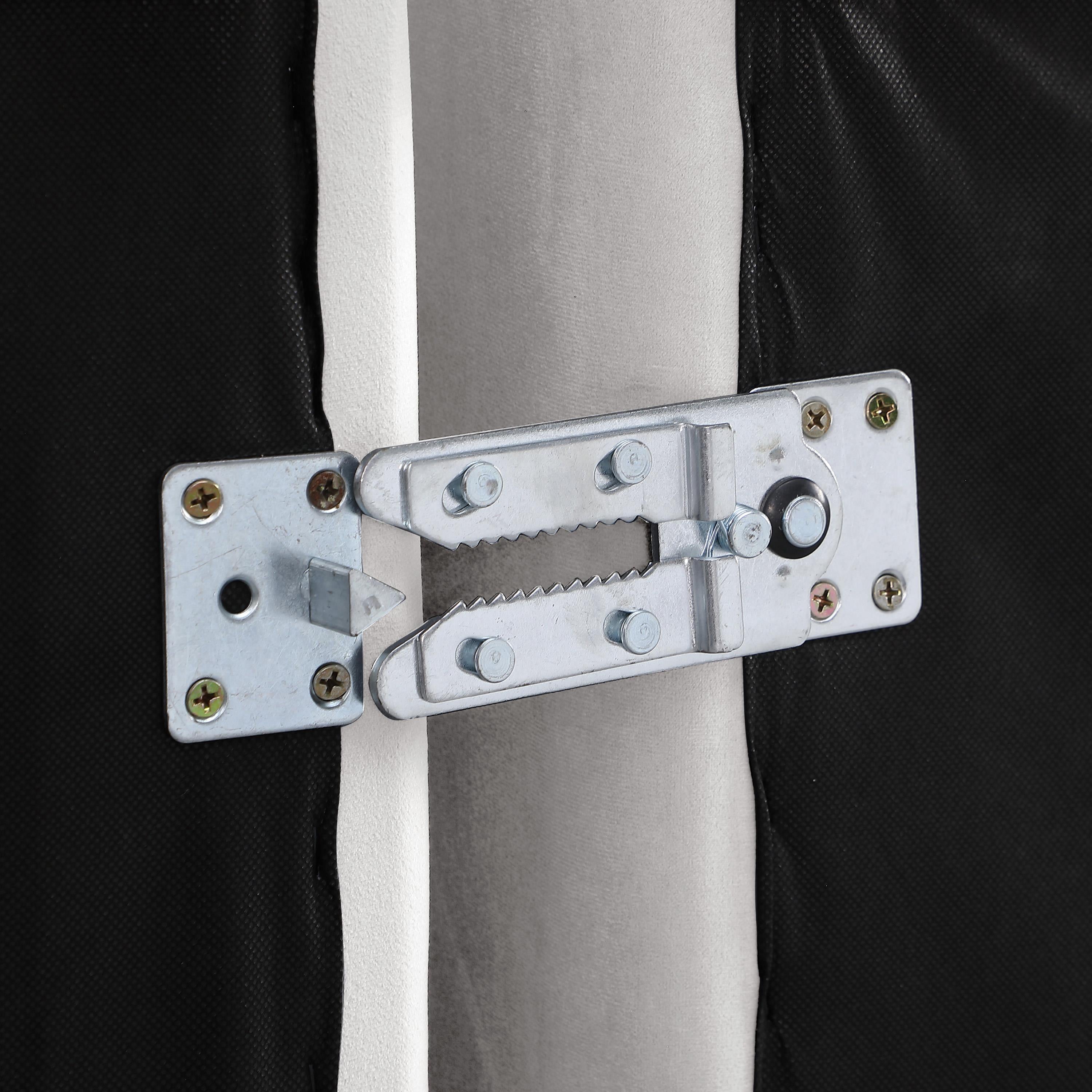 Meridian Indulge Cream Velvet Ottoman