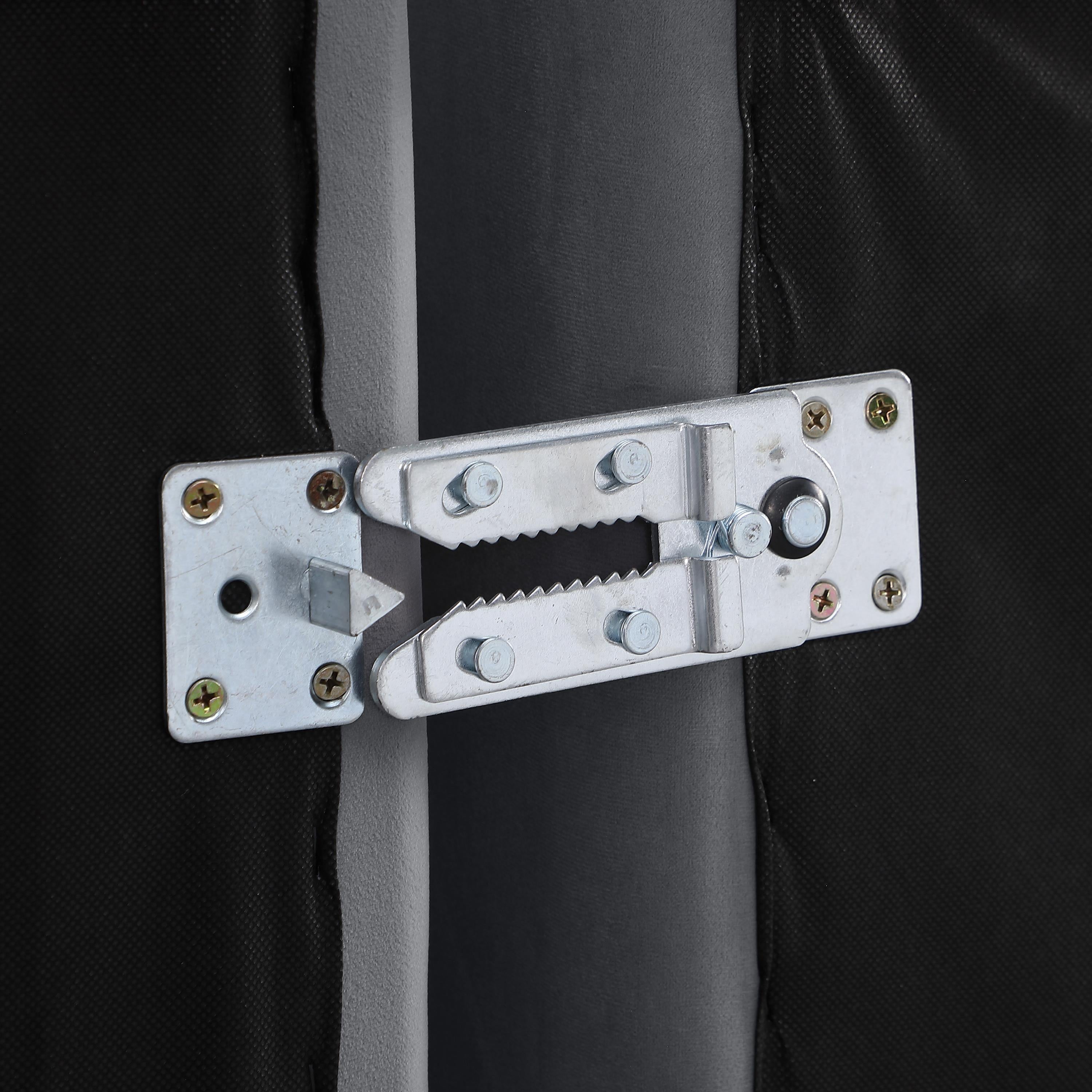 Meridian Indulge Grey Velvet Ottoman