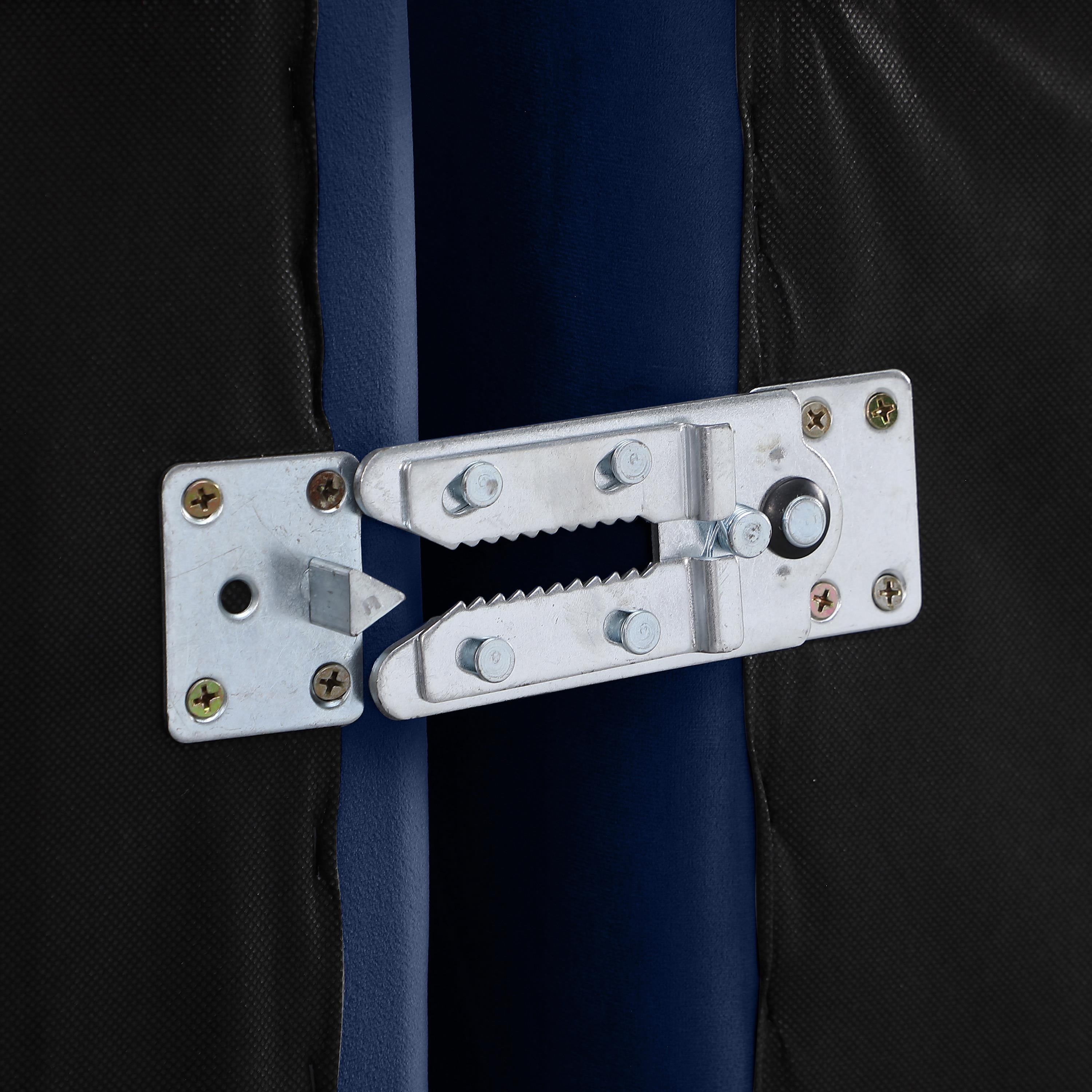 Meridian Indulge Navy Velvet Ottoman