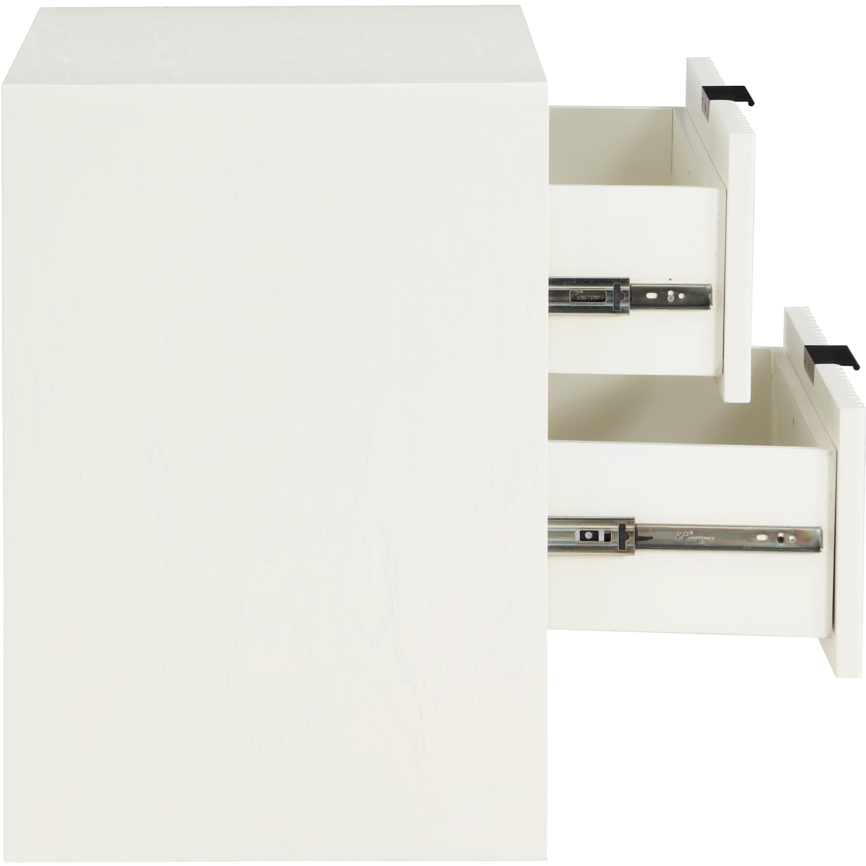 Meridian Fairfax Cream Night Stand