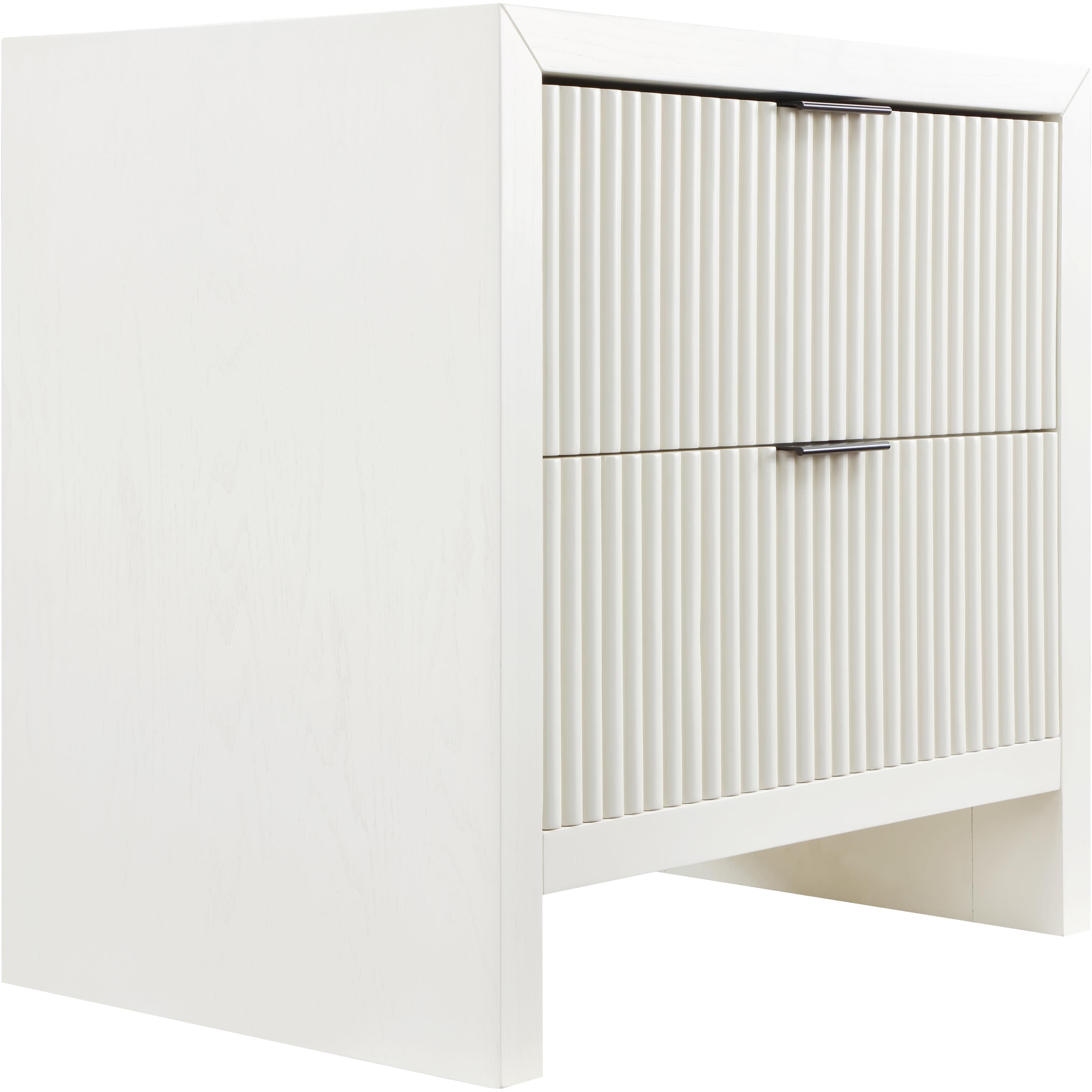 Meridian Fairfax Cream Night Stand