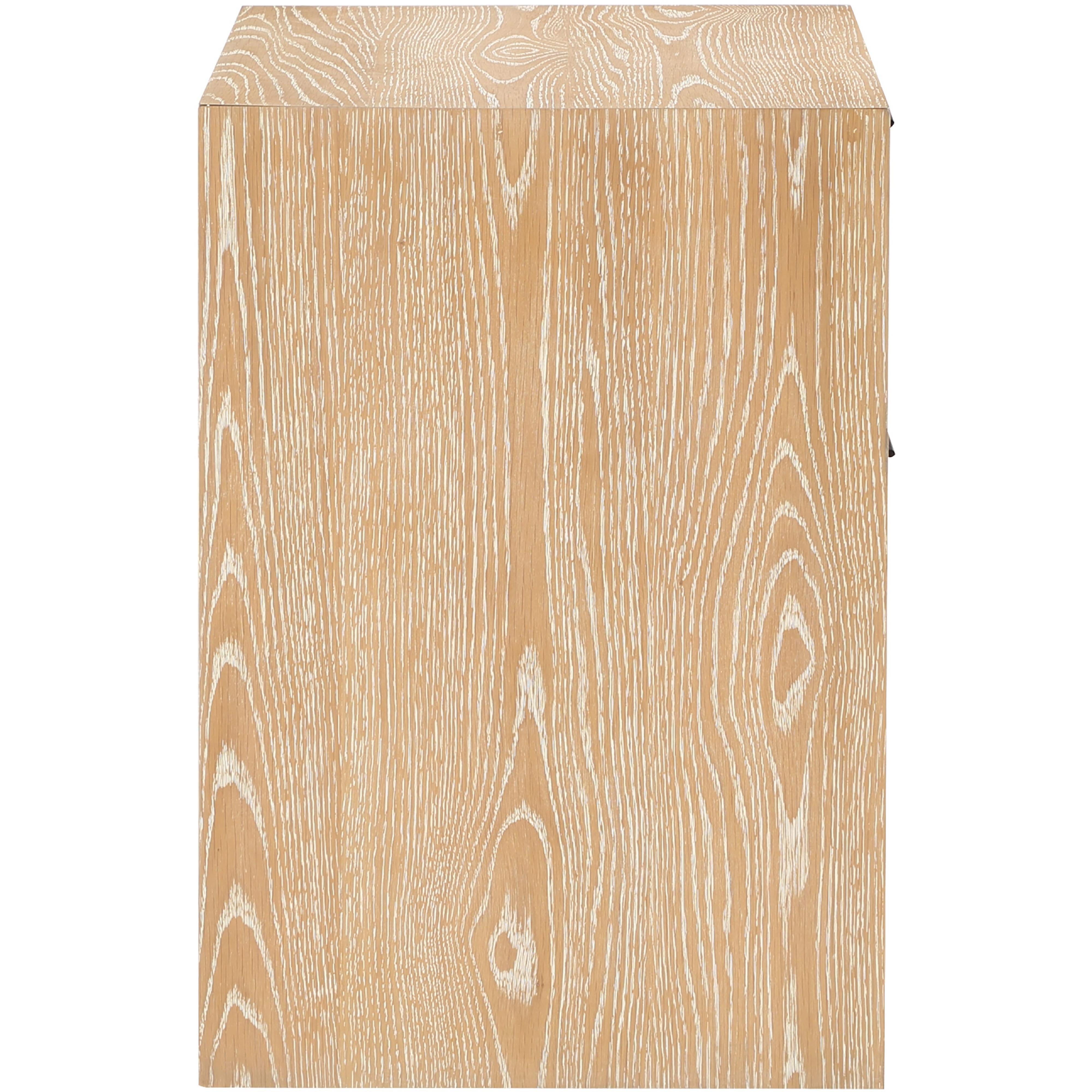 Meridian Fairfax Natural Night Stand