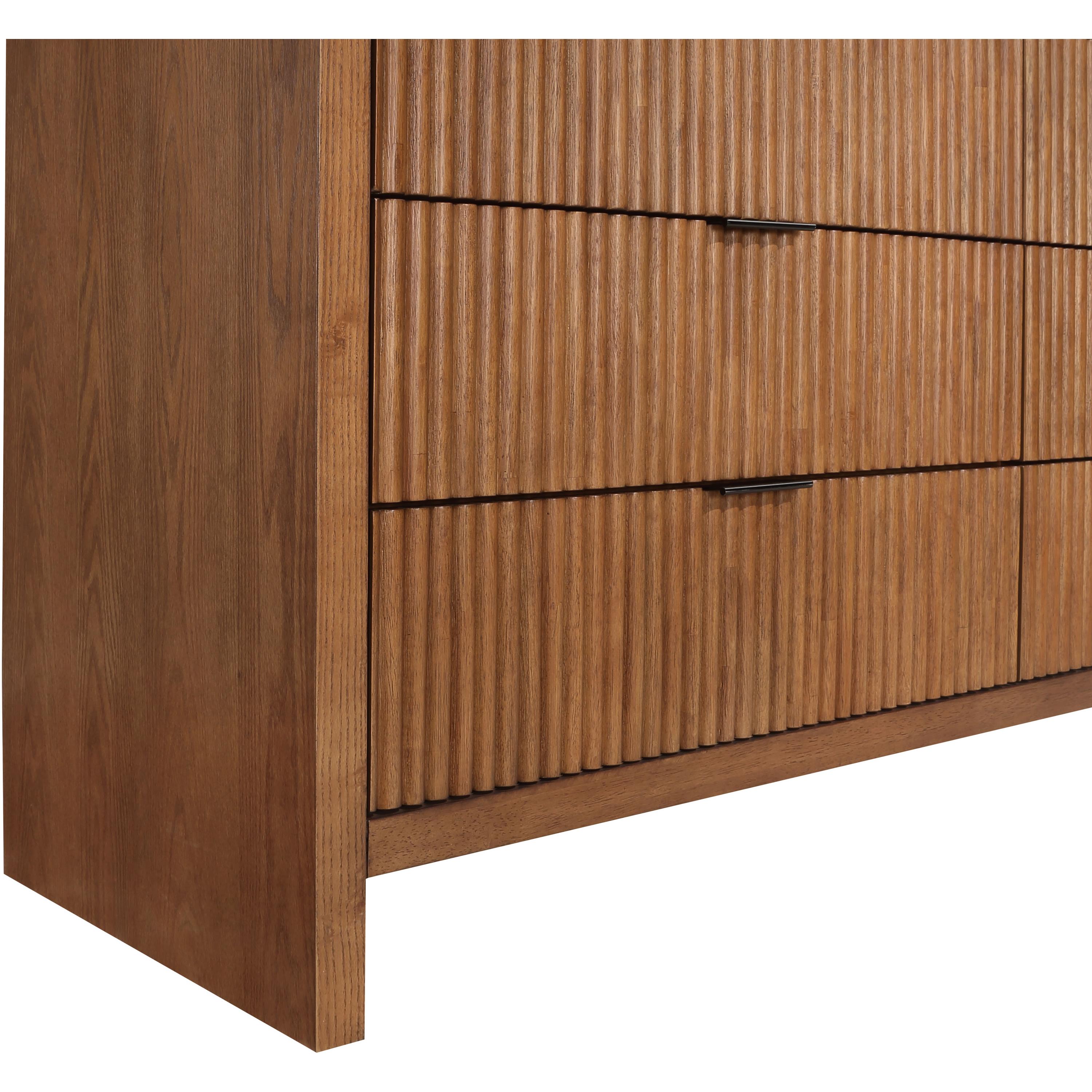 Meridian Fairfax Walnut Dresser