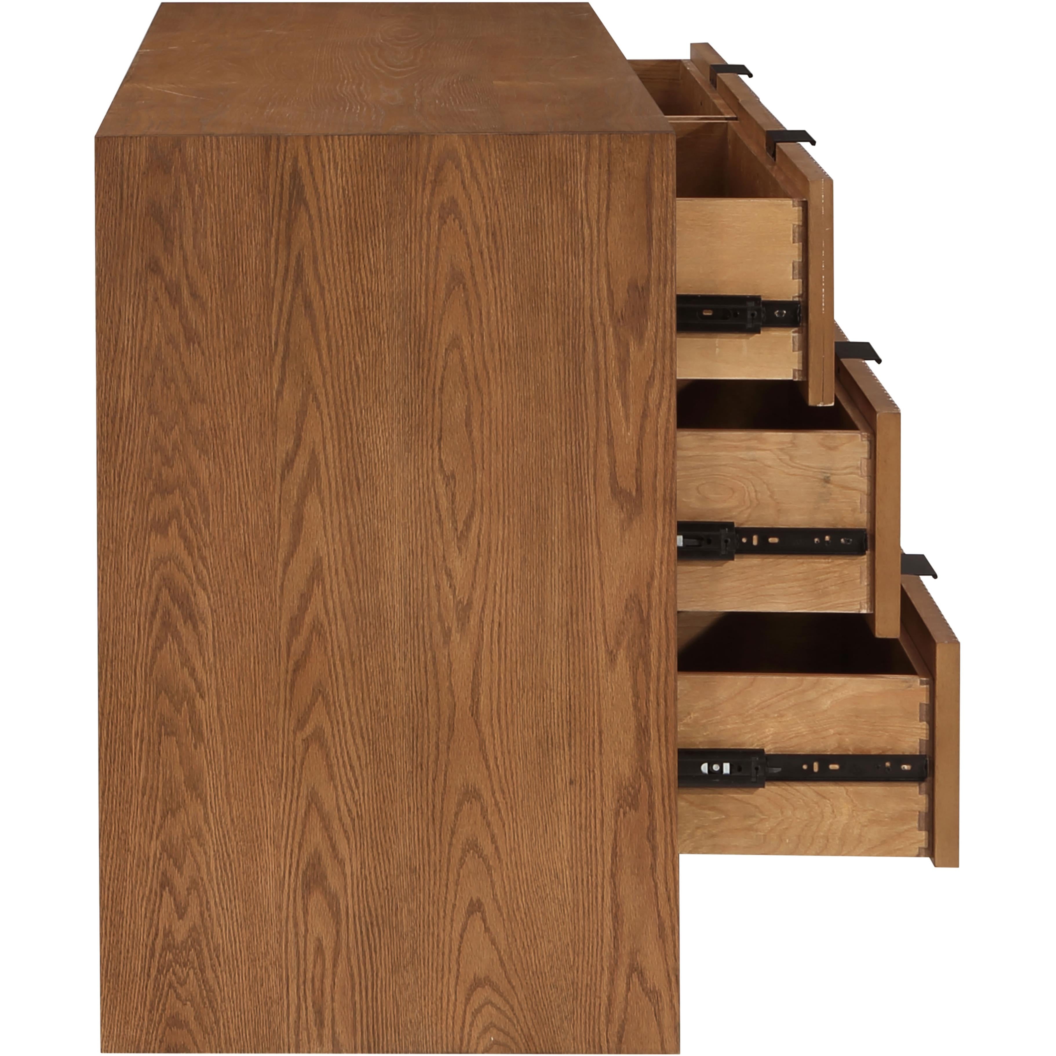 Meridian Fairfax Walnut Dresser