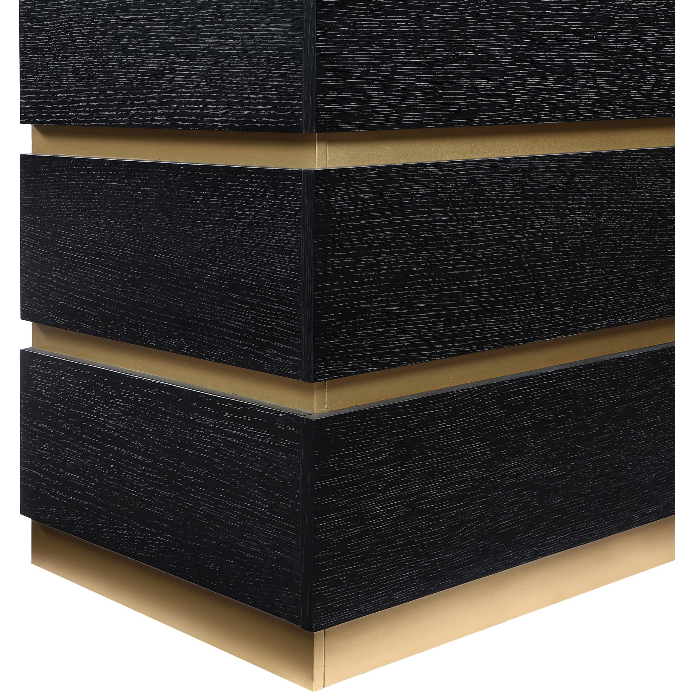 Meridian Zaylan Black Night Stand