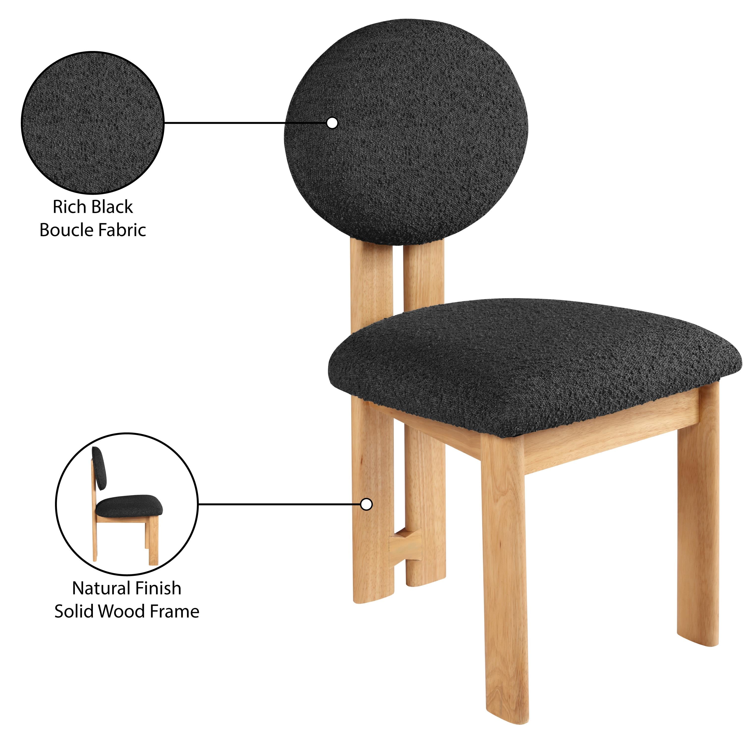 Meridian Napa Black Dining Chair