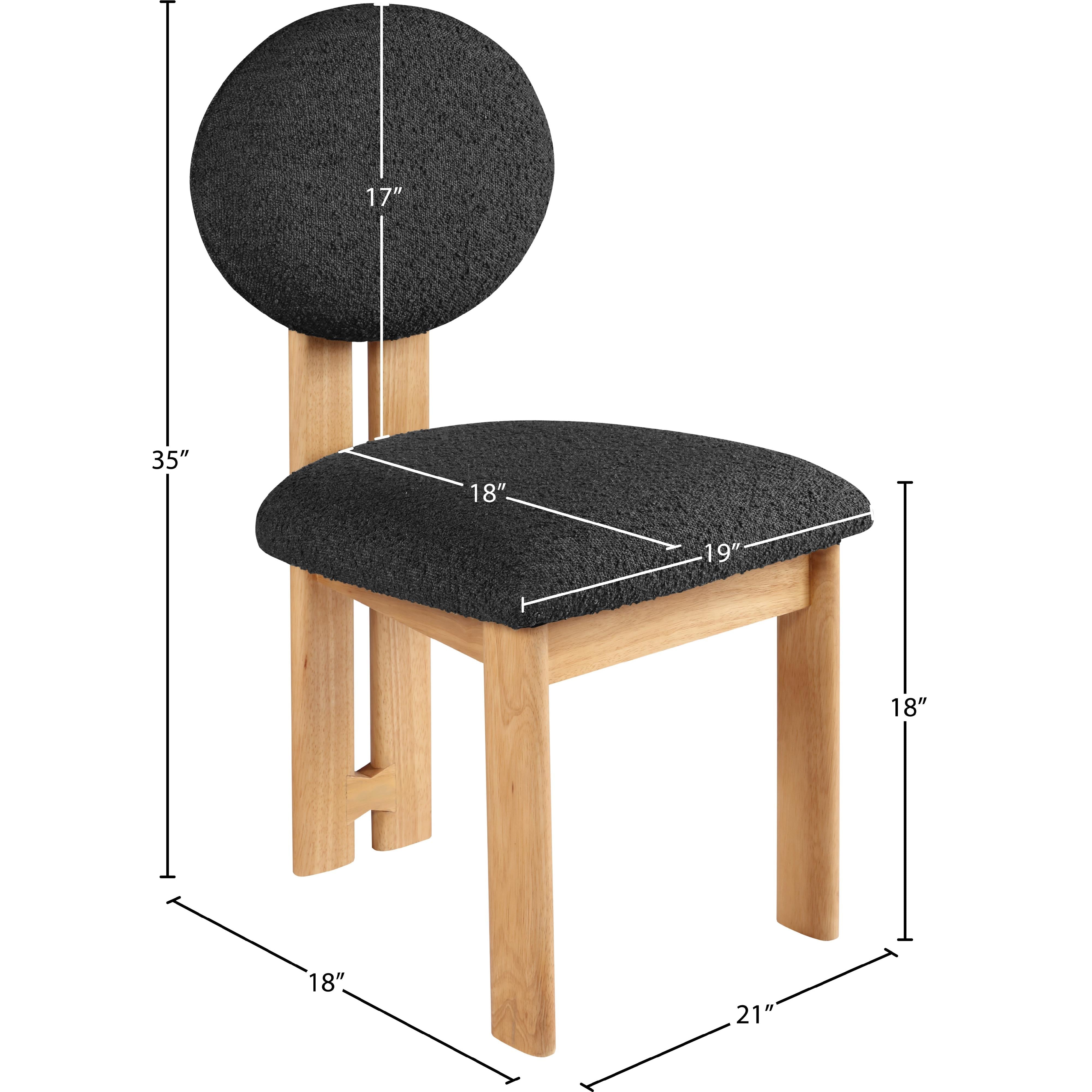 Meridian Napa Black Dining Chair