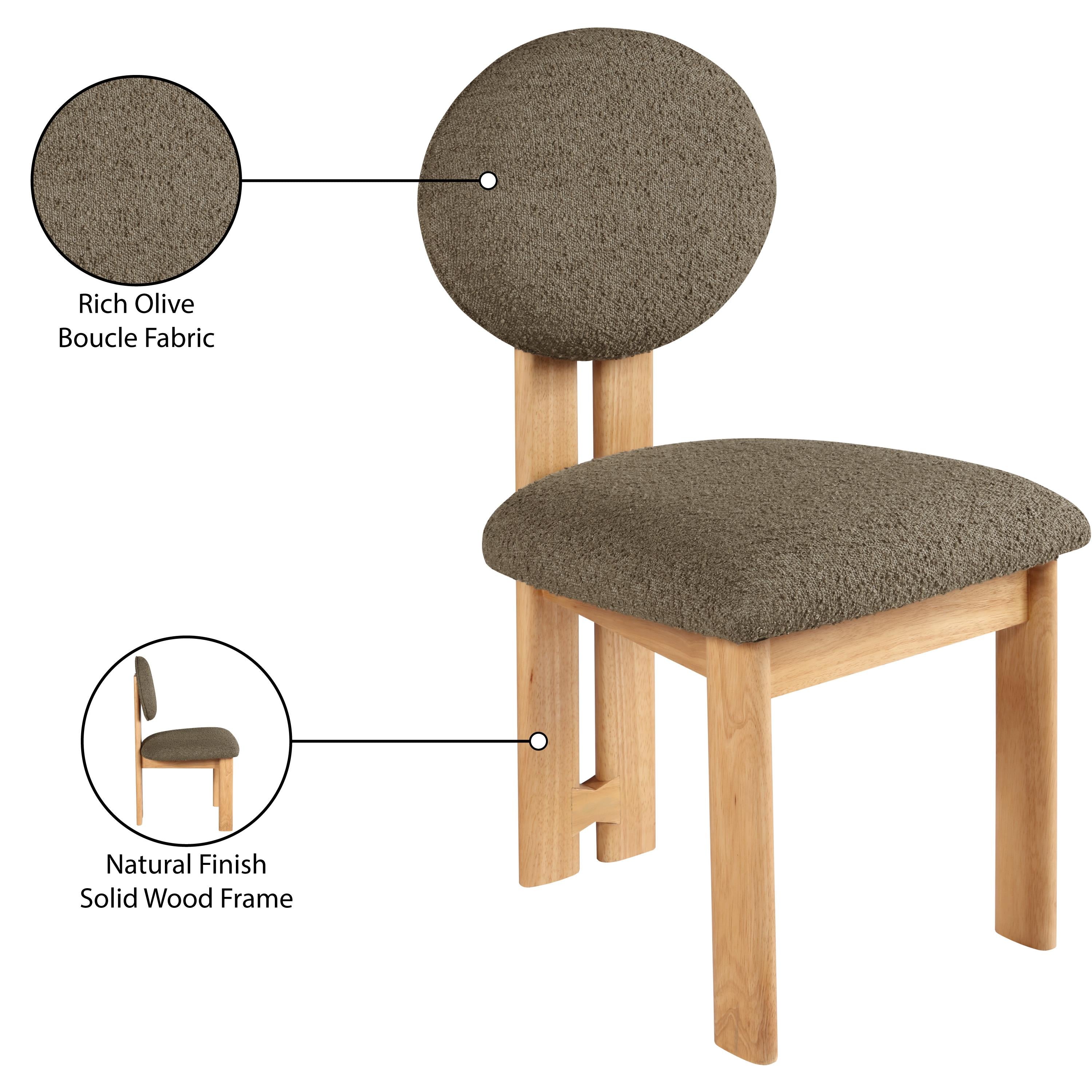 Meridian Napa Olive Dining Chair