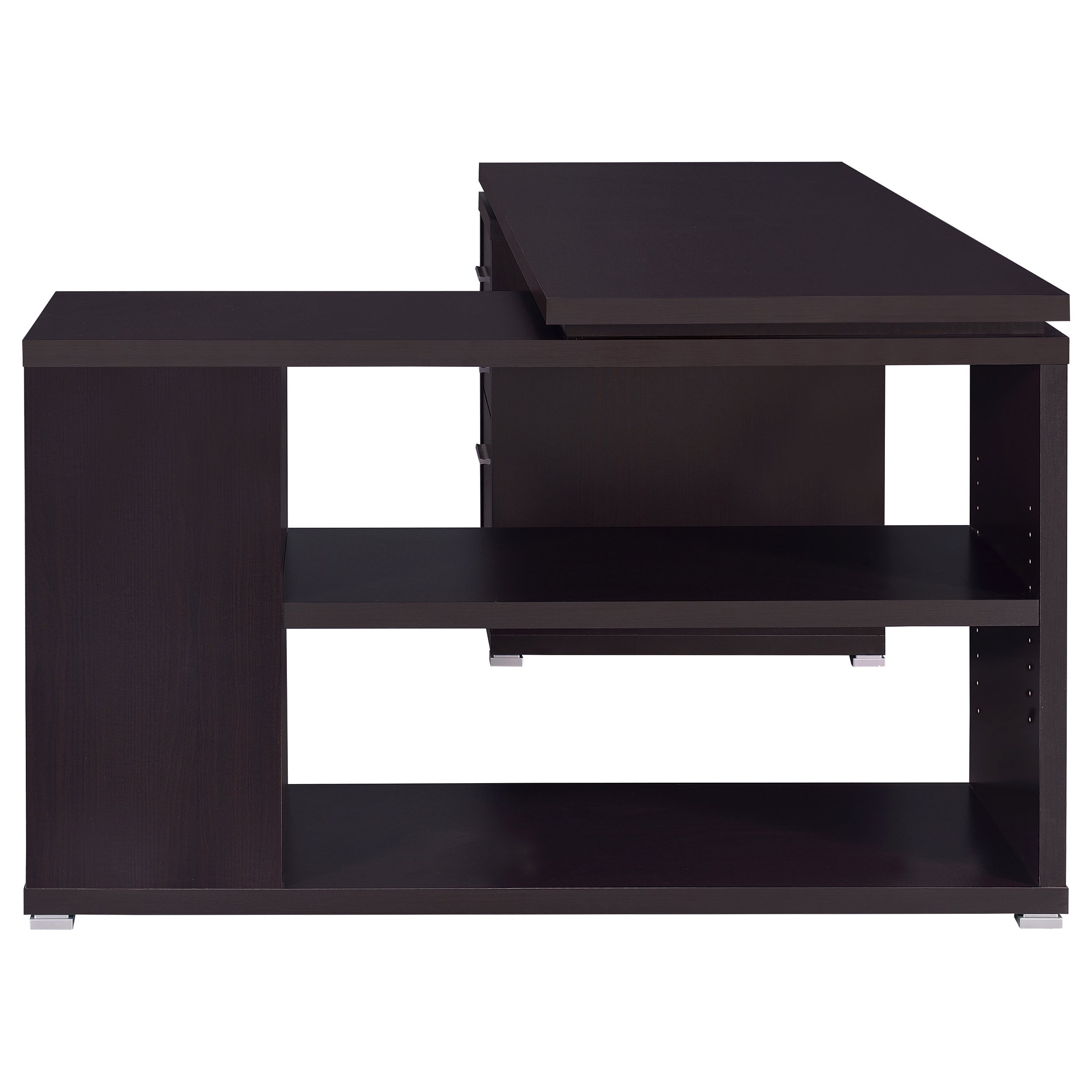 Yvette 60-inch 3-drawer L-Shape Computer Desk