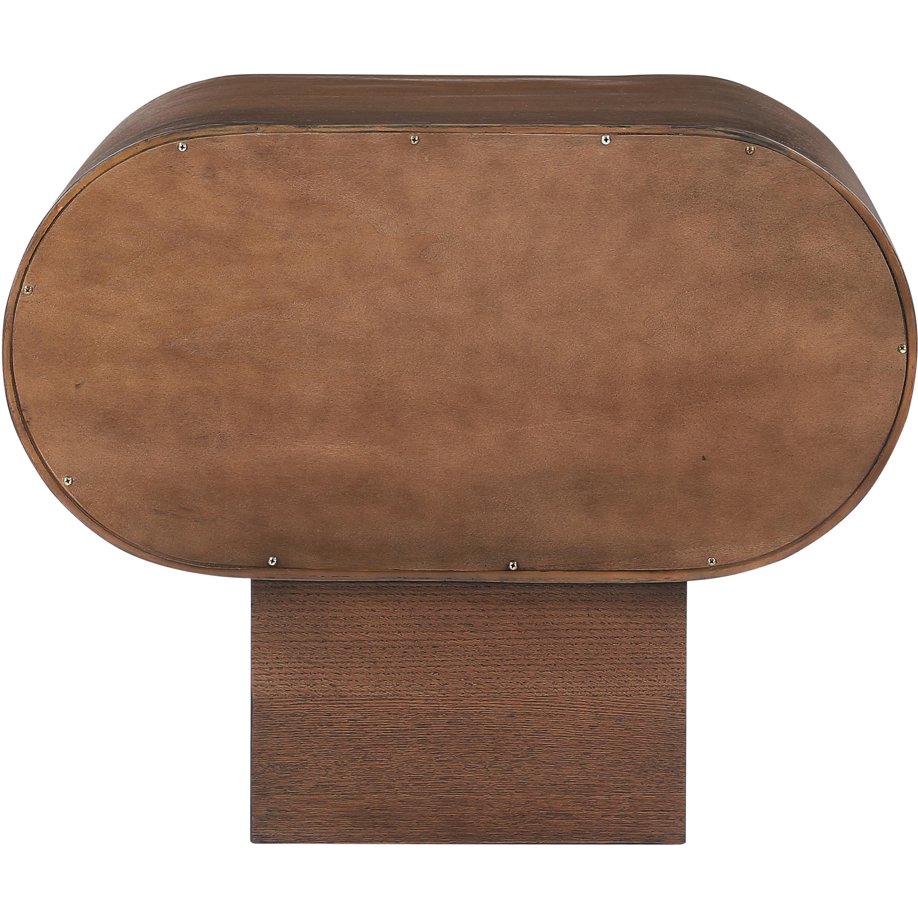 Meridian Harlow Brown Night Stand