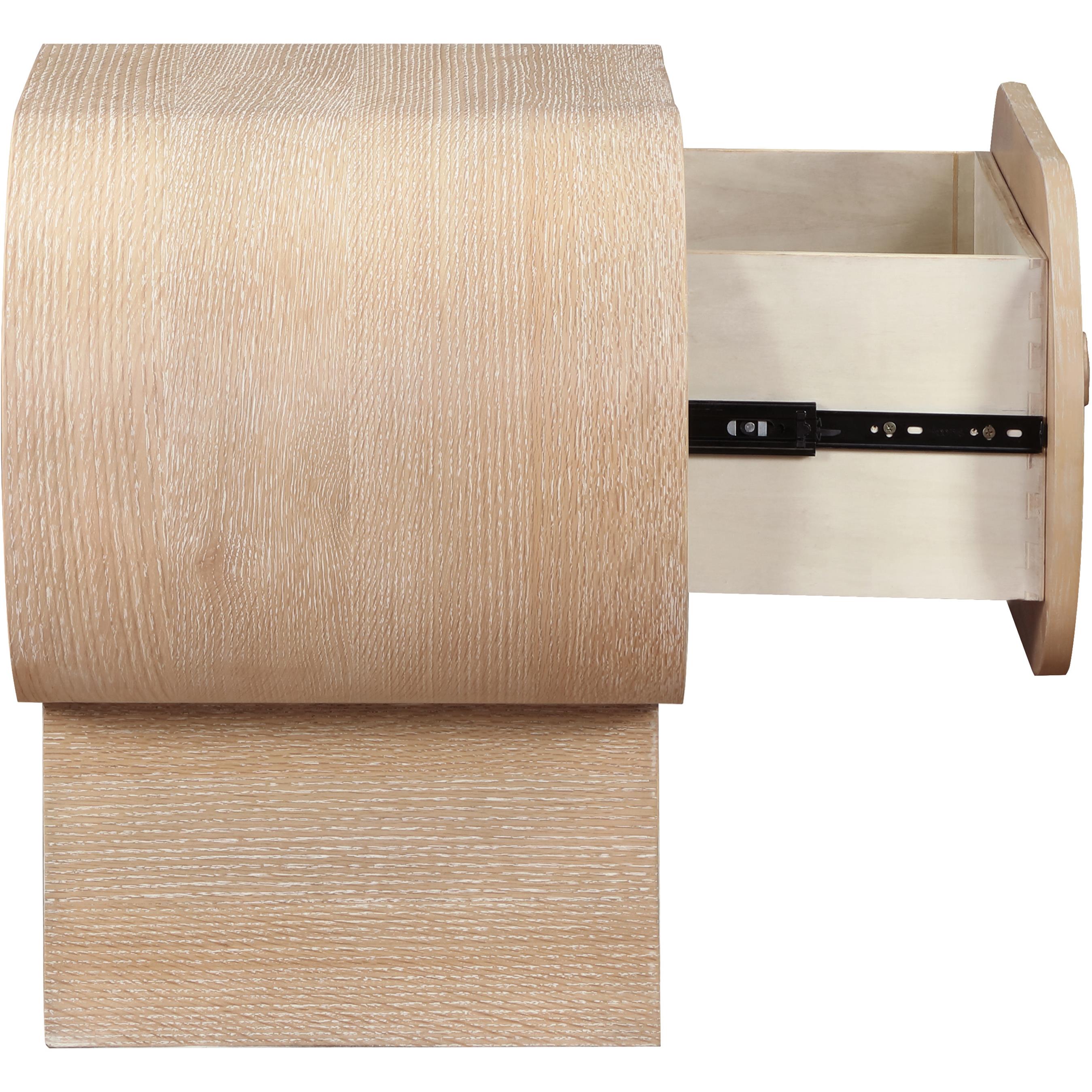 Meridian Harlow Natural Night Stand