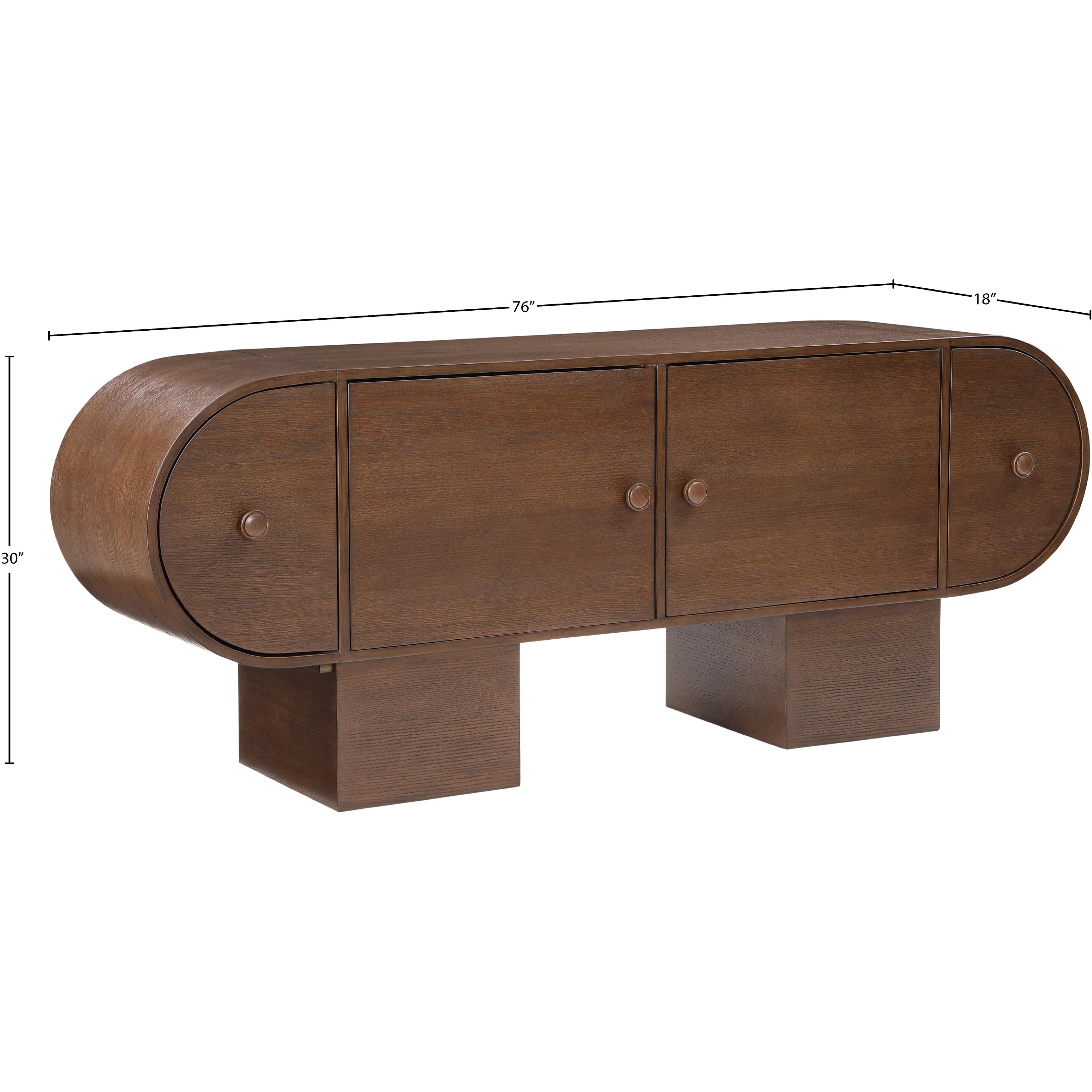 Meridian Harlow Brown Sideboard/Buffet