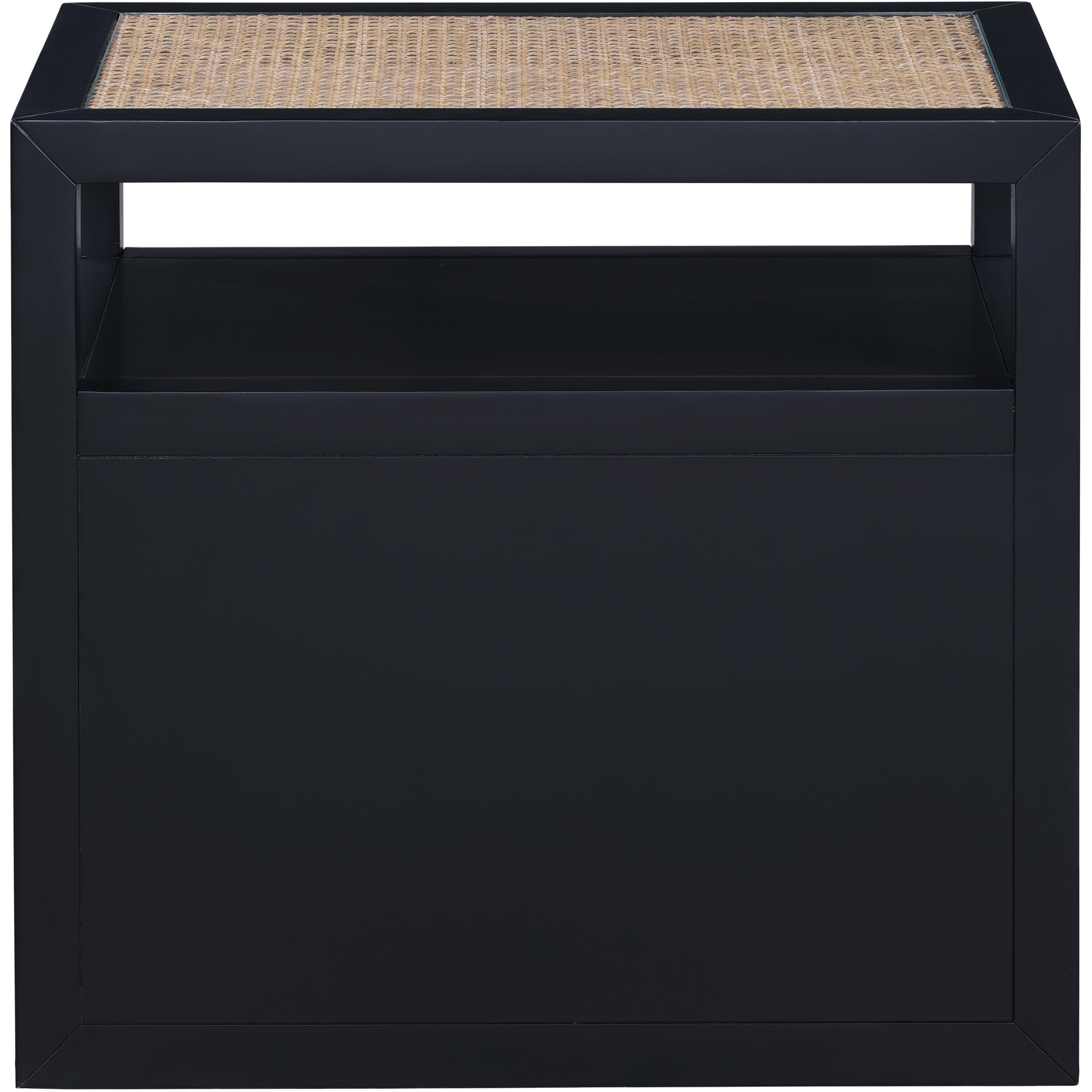 Meridian Cole Black Night Stand